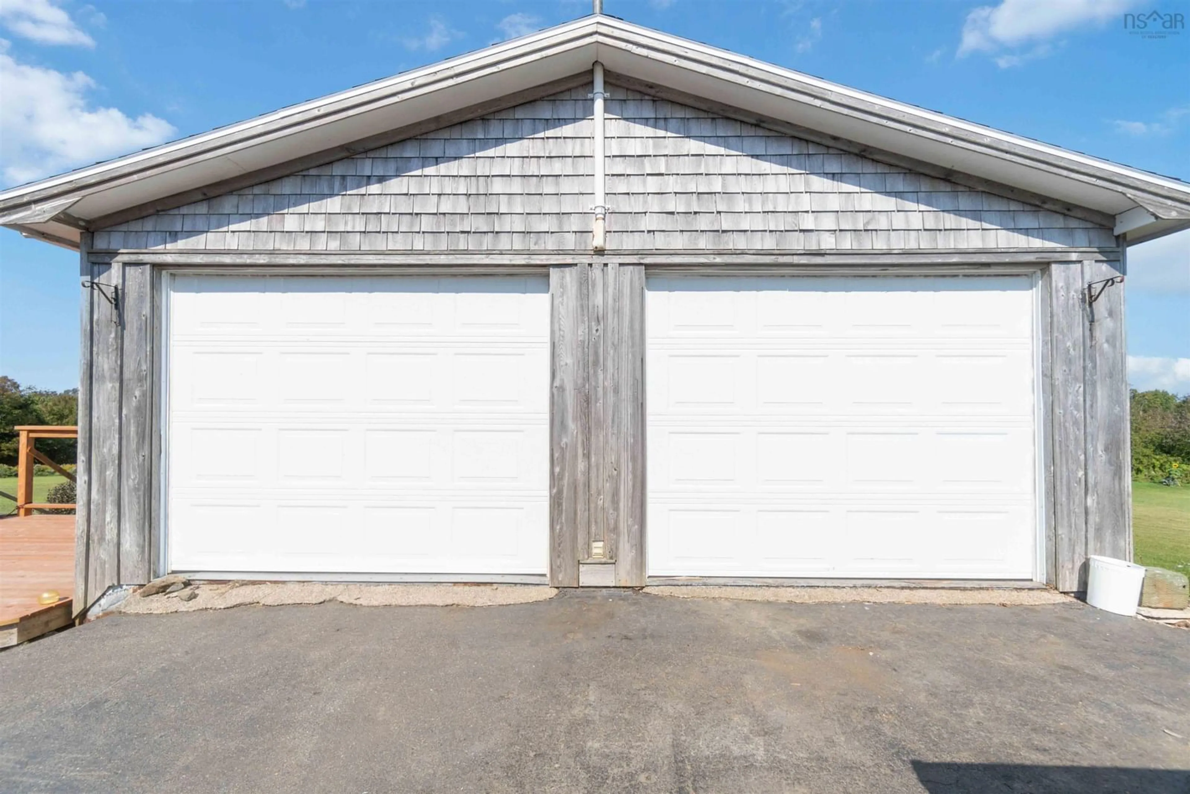 Indoor garage, cement floor for 3945 Shore Rd, Hillsburn Nova Scotia B0S 1A0