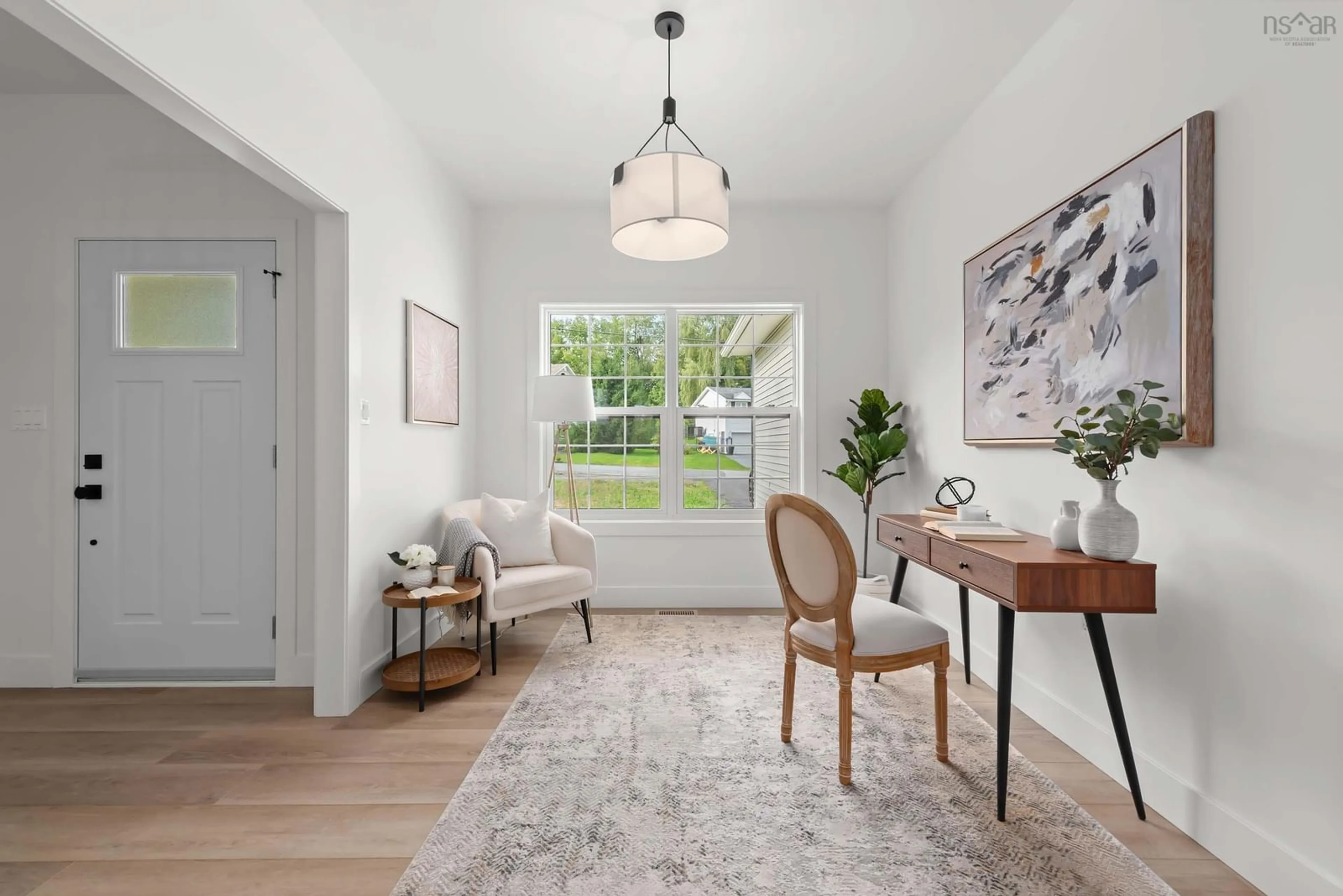 Indoor entryway, wood floors for 29 Sylvia Ave, Milford Nova Scotia B0N 1Y0