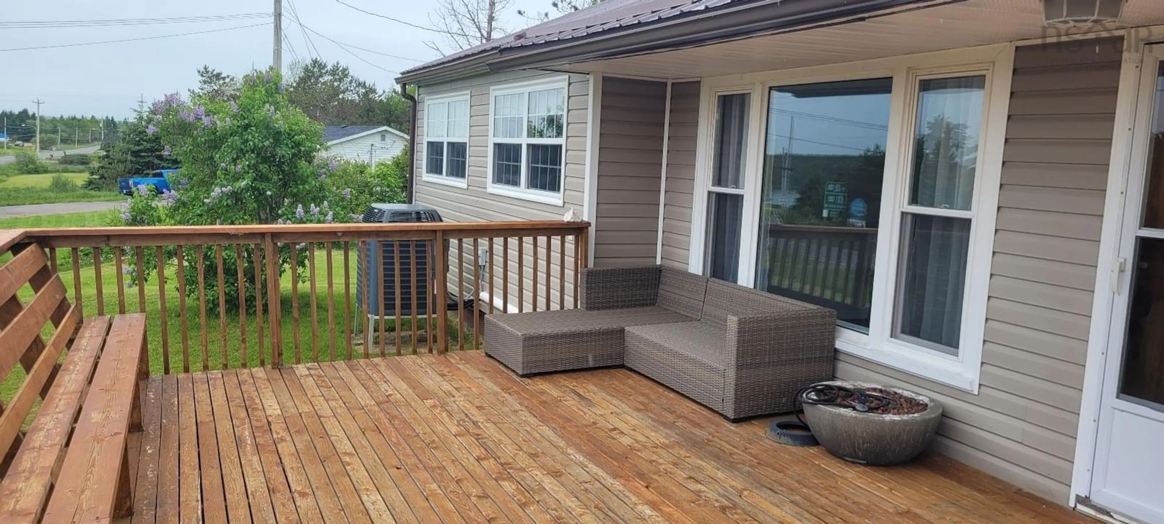 Patio, cottage for 8327 Highway 4, River Bourgeois Nova Scotia B0E 2X0