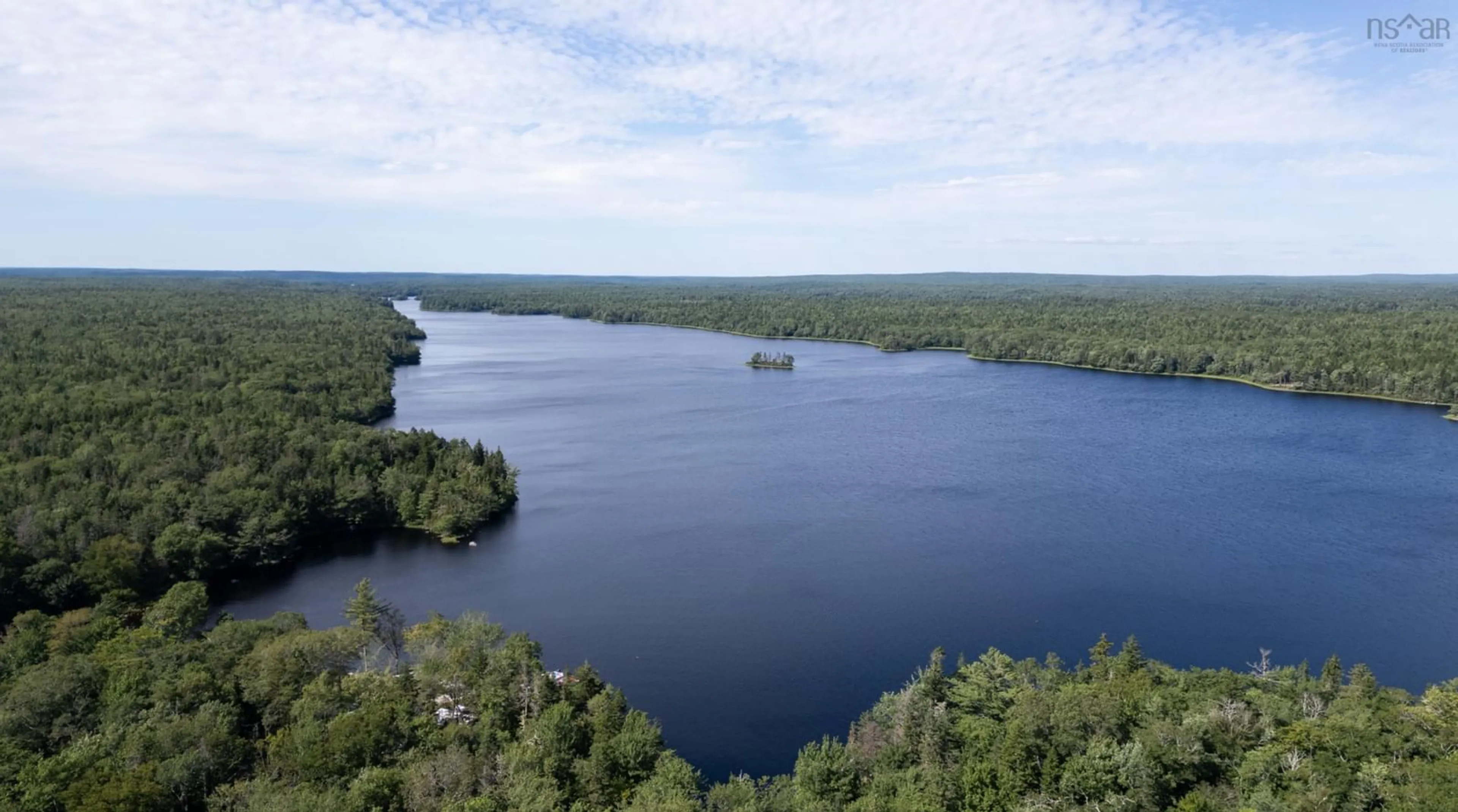 A pic from outside/outdoor area/front of a property/back of a property/a pic from drone, water/lake/river/ocean view for 7753 Highway 308, Quinan Nova Scotia B0W 3M0