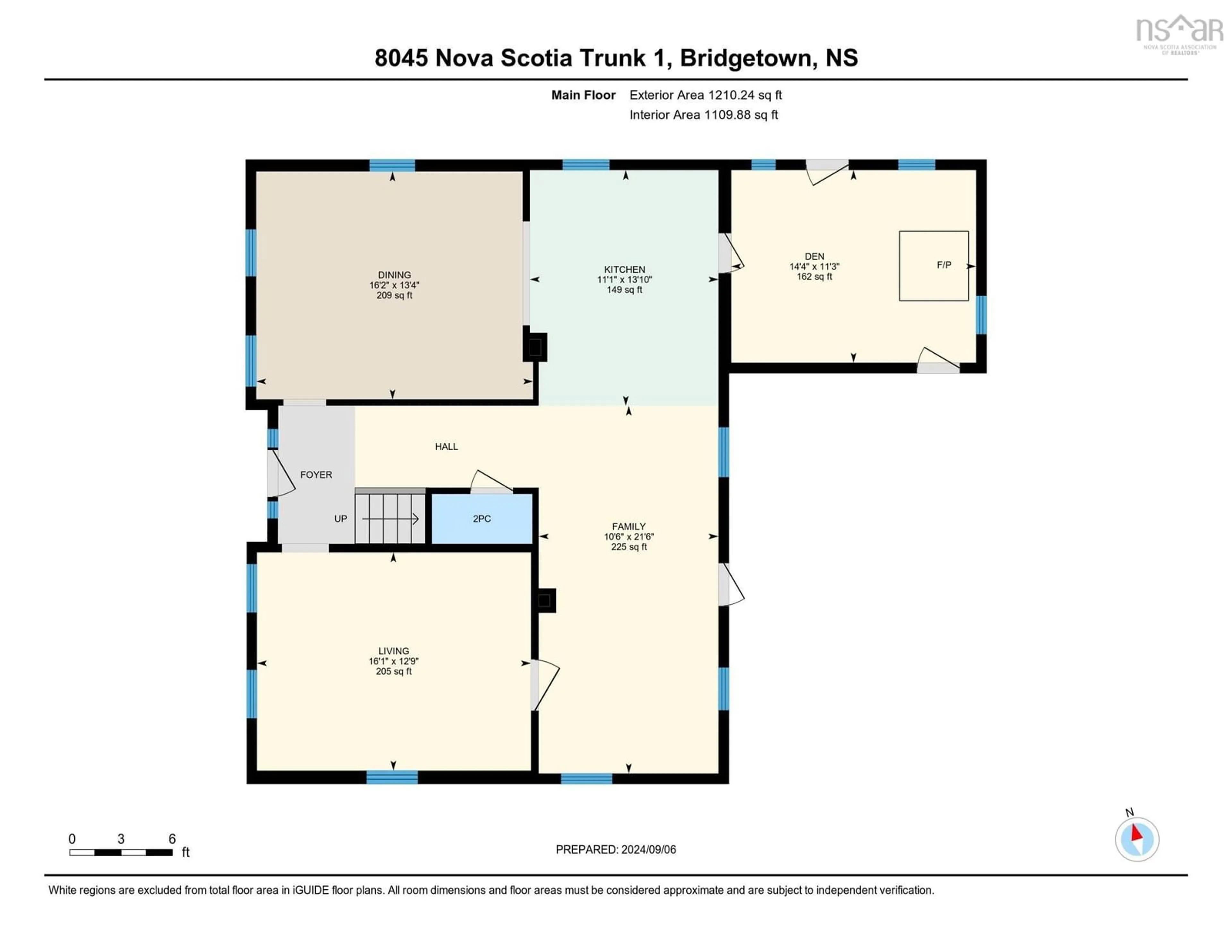 Floor plan for 8045 Highway 1, Upper Granville Nova Scotia B0S 1A0