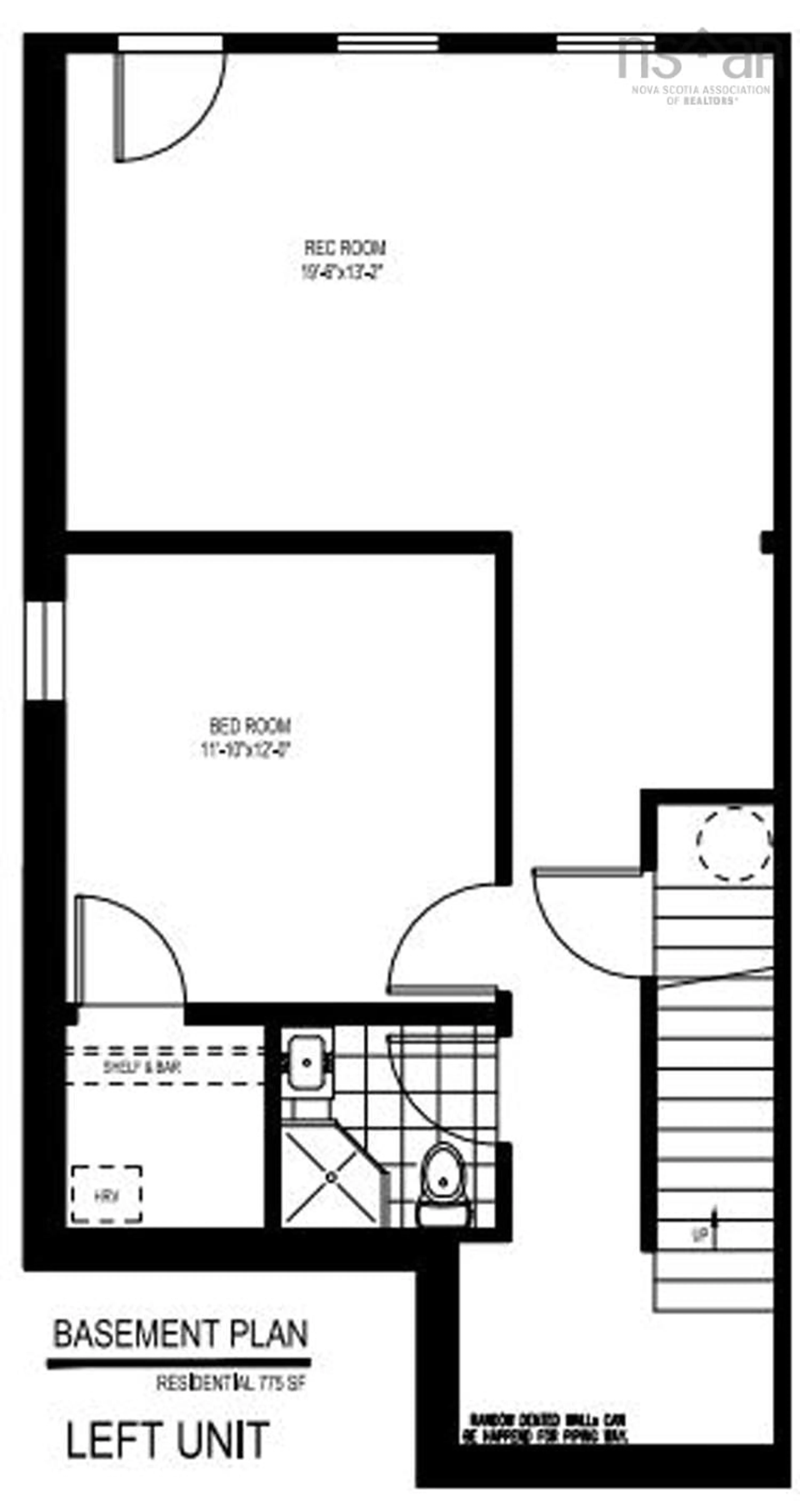 Floor plan for 31 Norris Dr #Lot 16A, Herring Cove Nova Scotia B3R 0H4