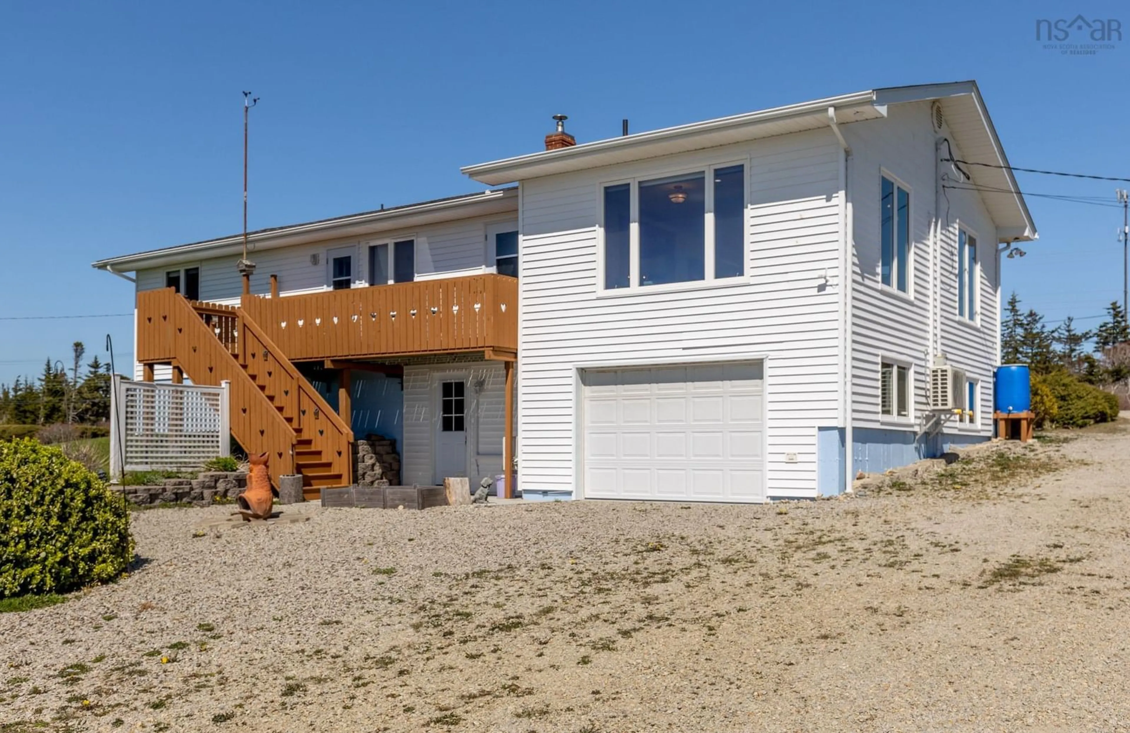 Frontside or backside of a home, cottage for 1636 Comeaus Hill Rd, Little River Harbour Nova Scotia B0W 1B0