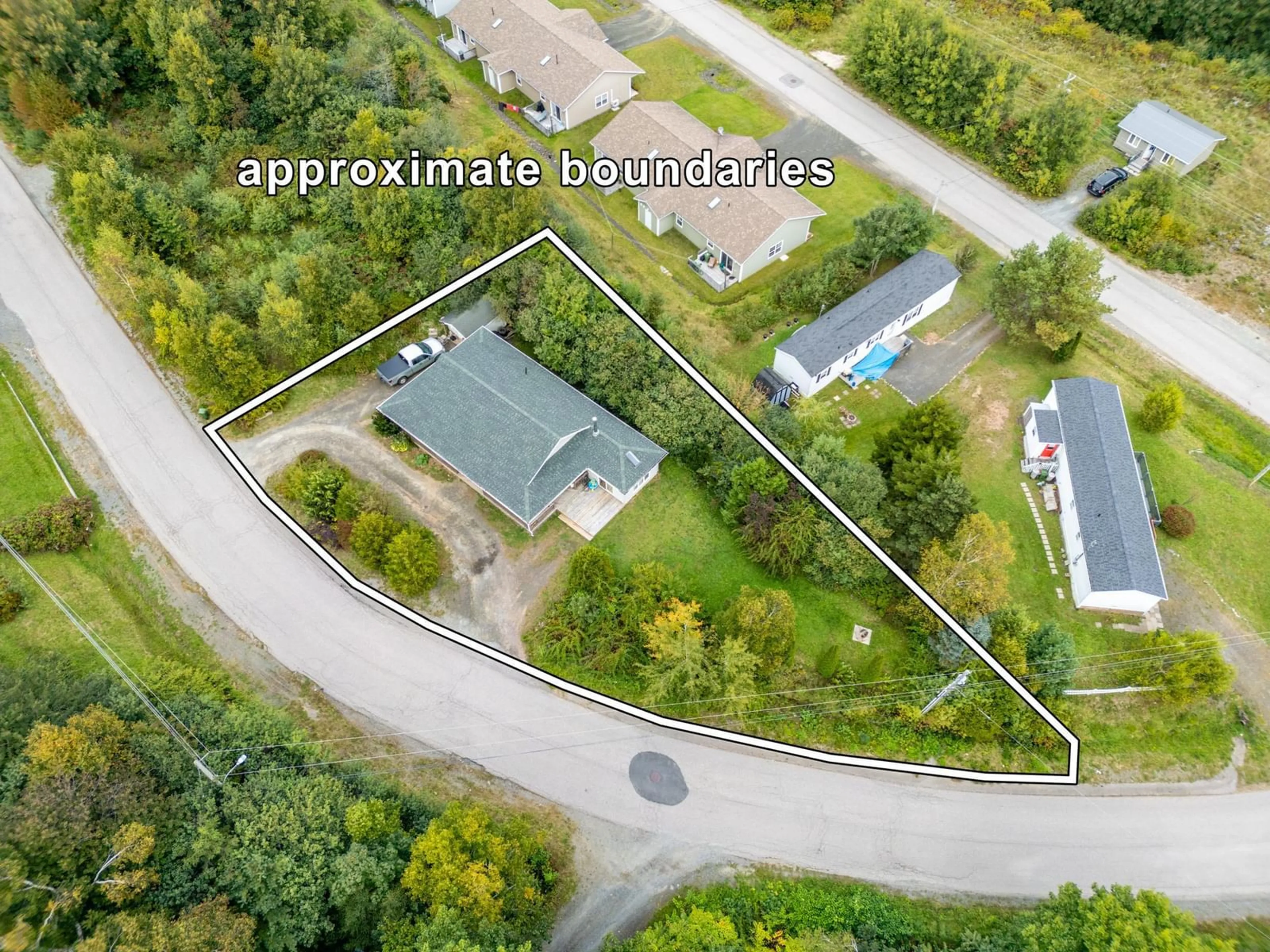 Frontside or backside of a home, the street view for 26 Hillcrest Drive, Conway Nova Scotia B0V 1A0