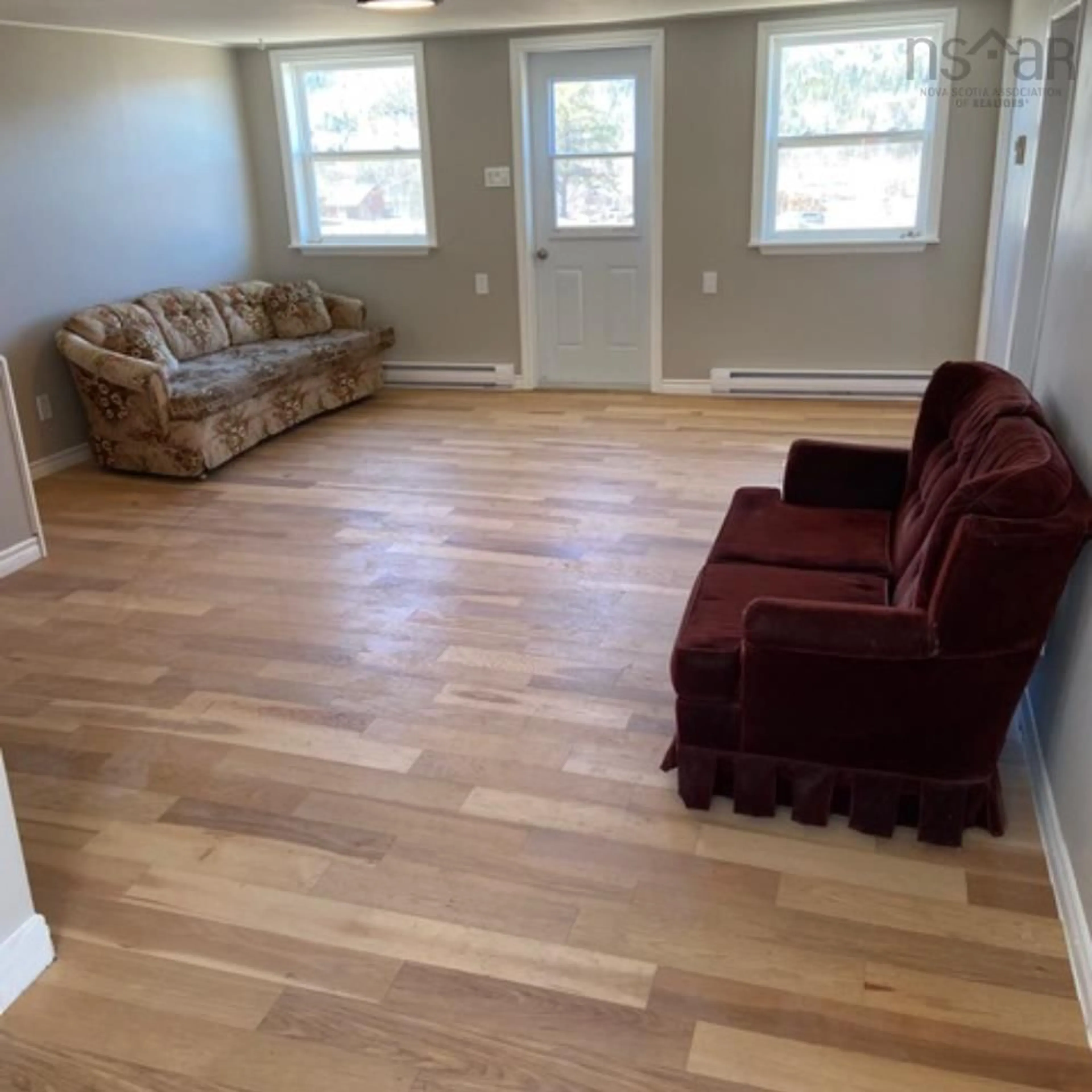 A pic of a room, wood floors for 1087 East Margaree Rd, Margaree Nova Scotia B0E 2B0