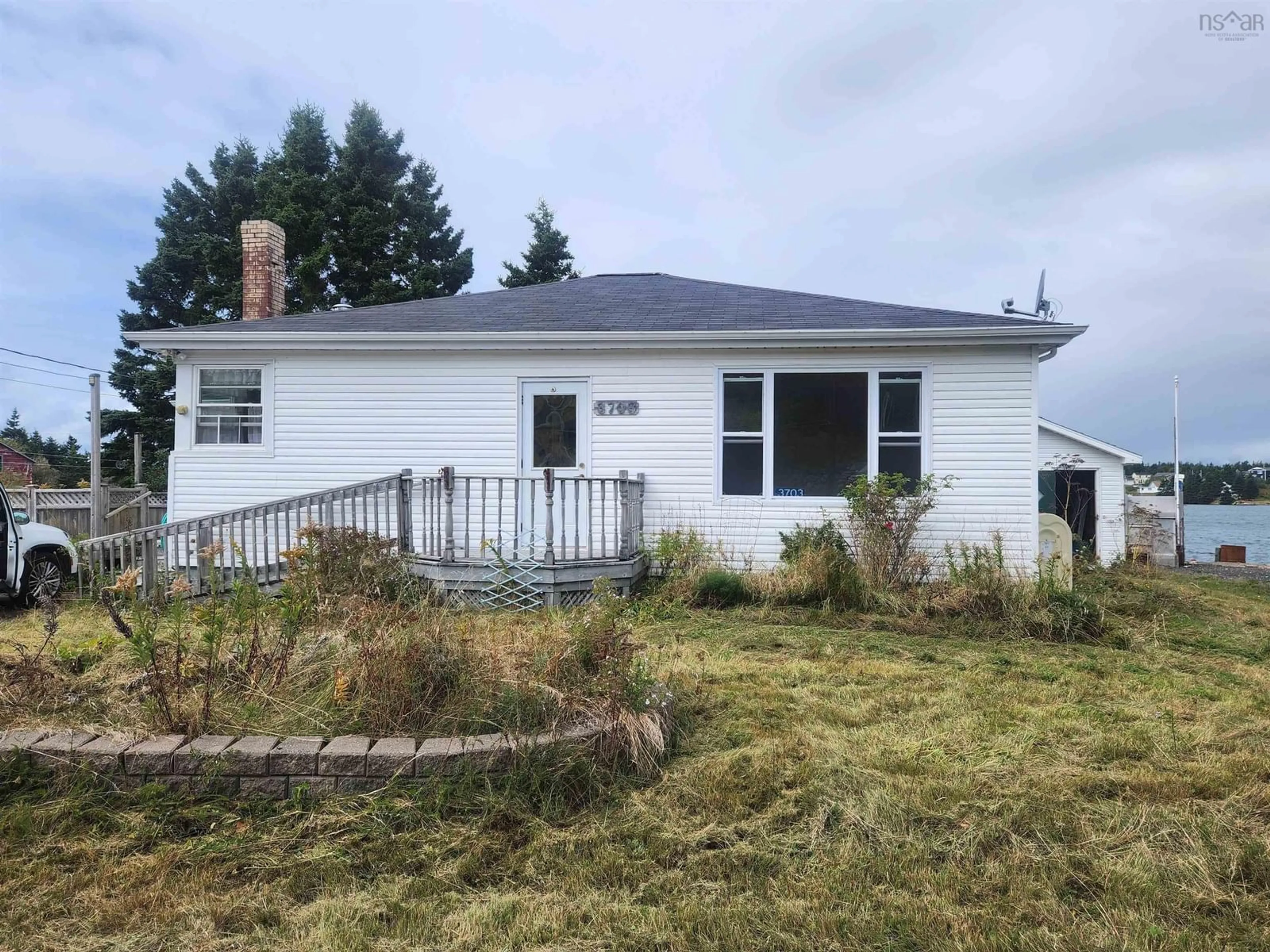 Frontside or backside of a home, cottage for 3703 Highway 206, Haut De La Baie Nova Scotia B0E 2L0