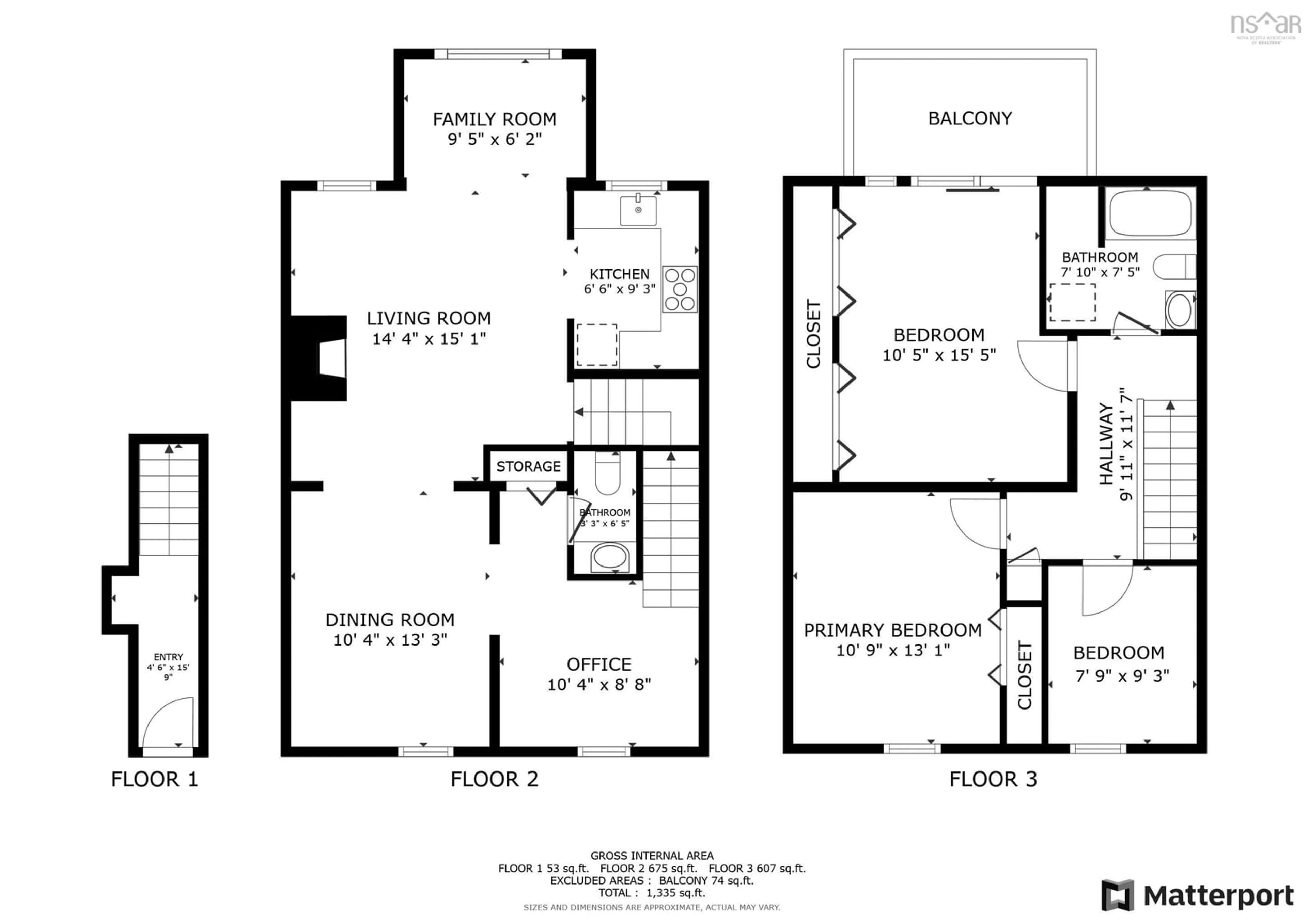 Floor plan for 1388 Henry St, Halifax Nova Scotia B3H 3J8