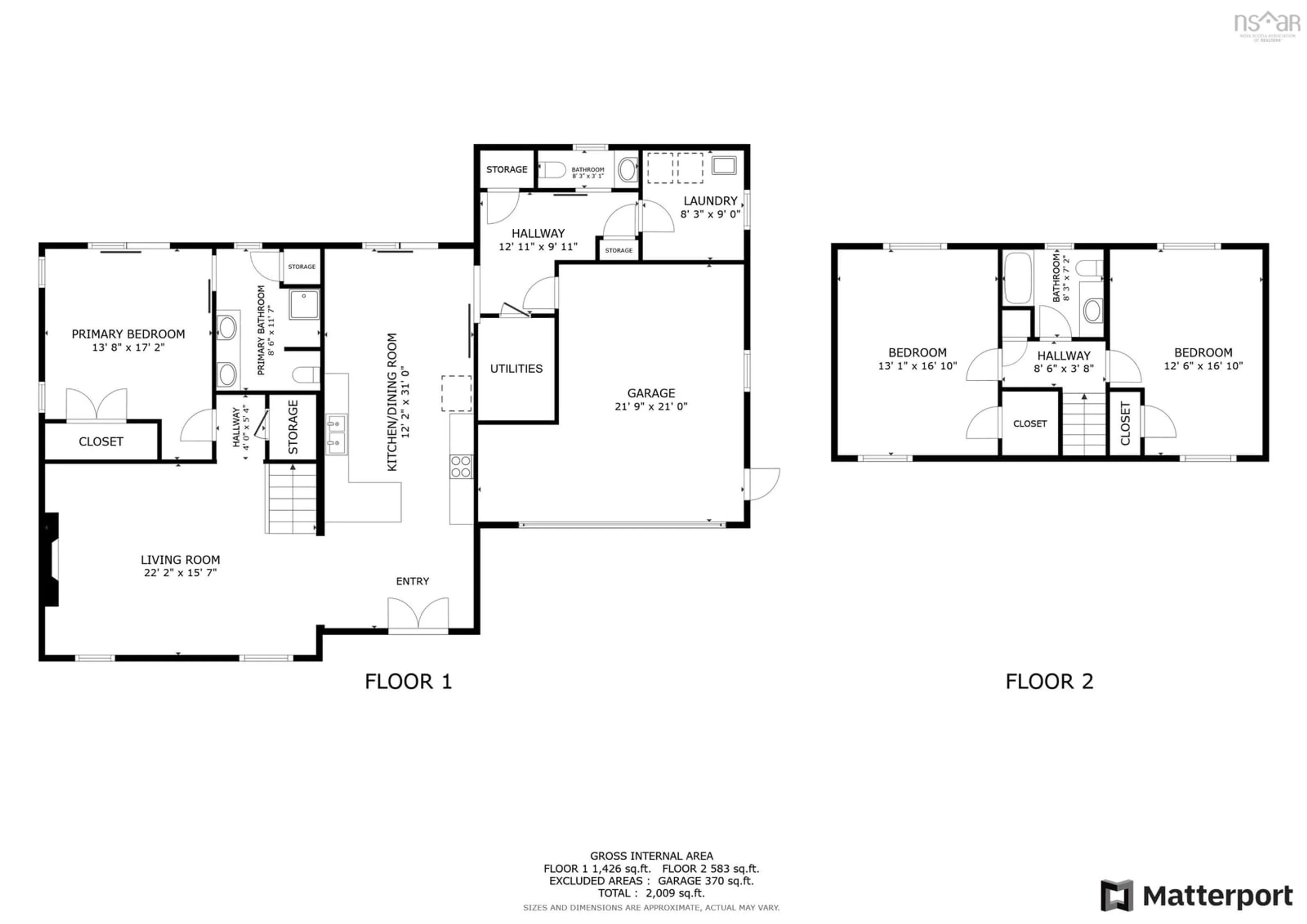 Floor plan for 305 Heritage Way, East Uniacke Nova Scotia B0N 1Z0