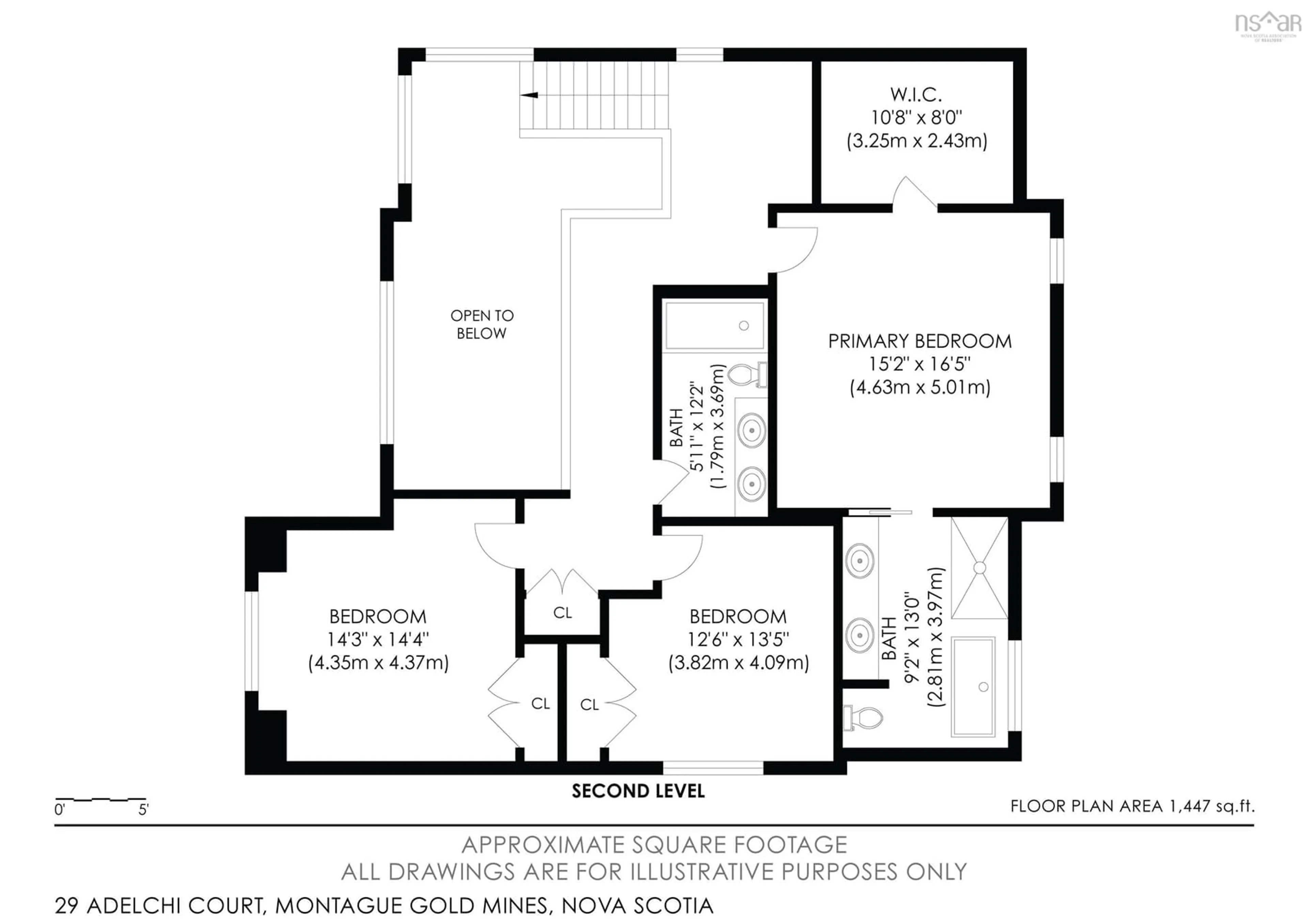 Floor plan for 29 Adelchi Crt, Montague Gold Mines Nova Scotia B2R 0B4