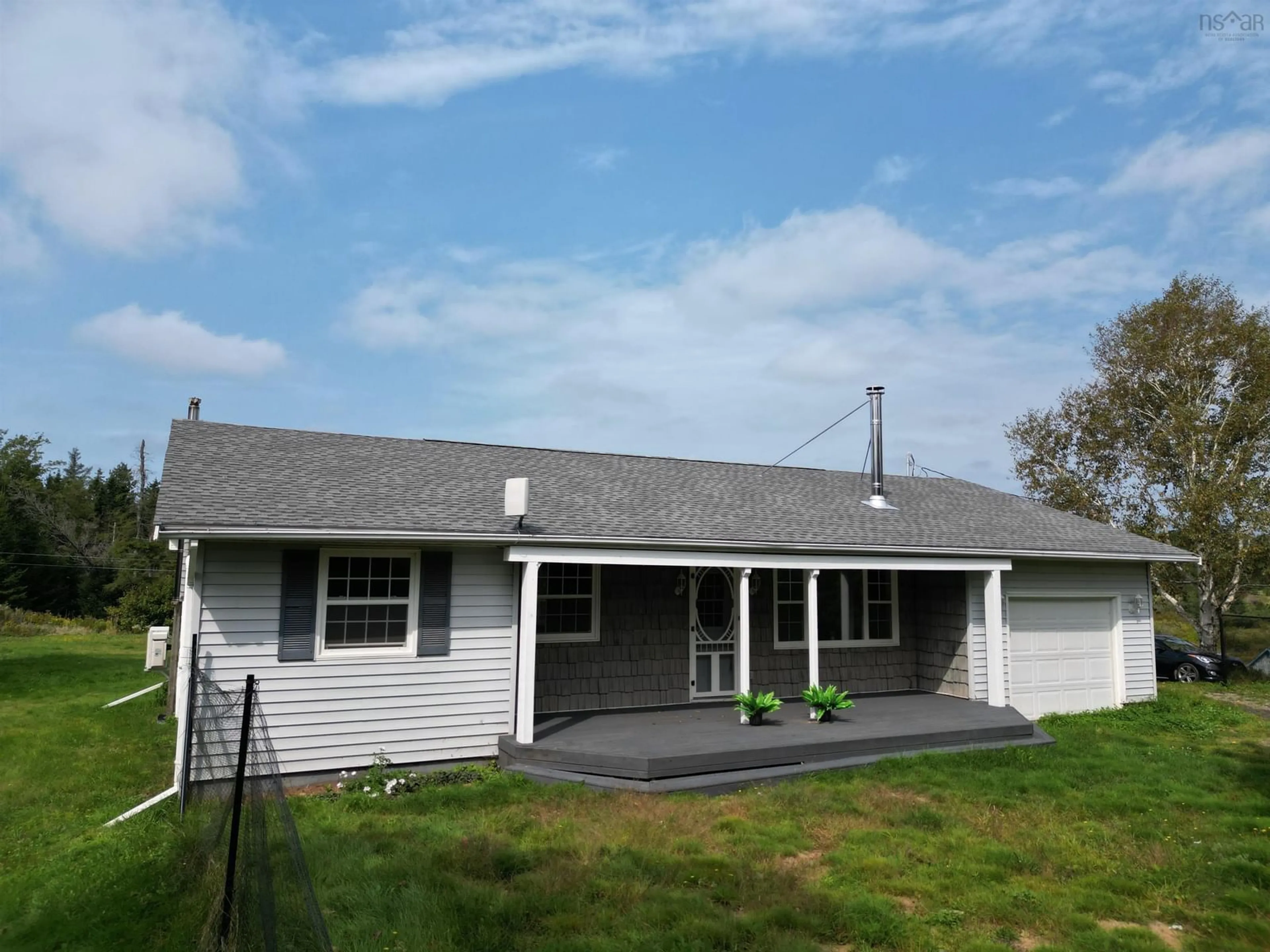 Home with vinyl exterior material for 67 Truro Rd, North River Nova Scotia B6L 6V7
