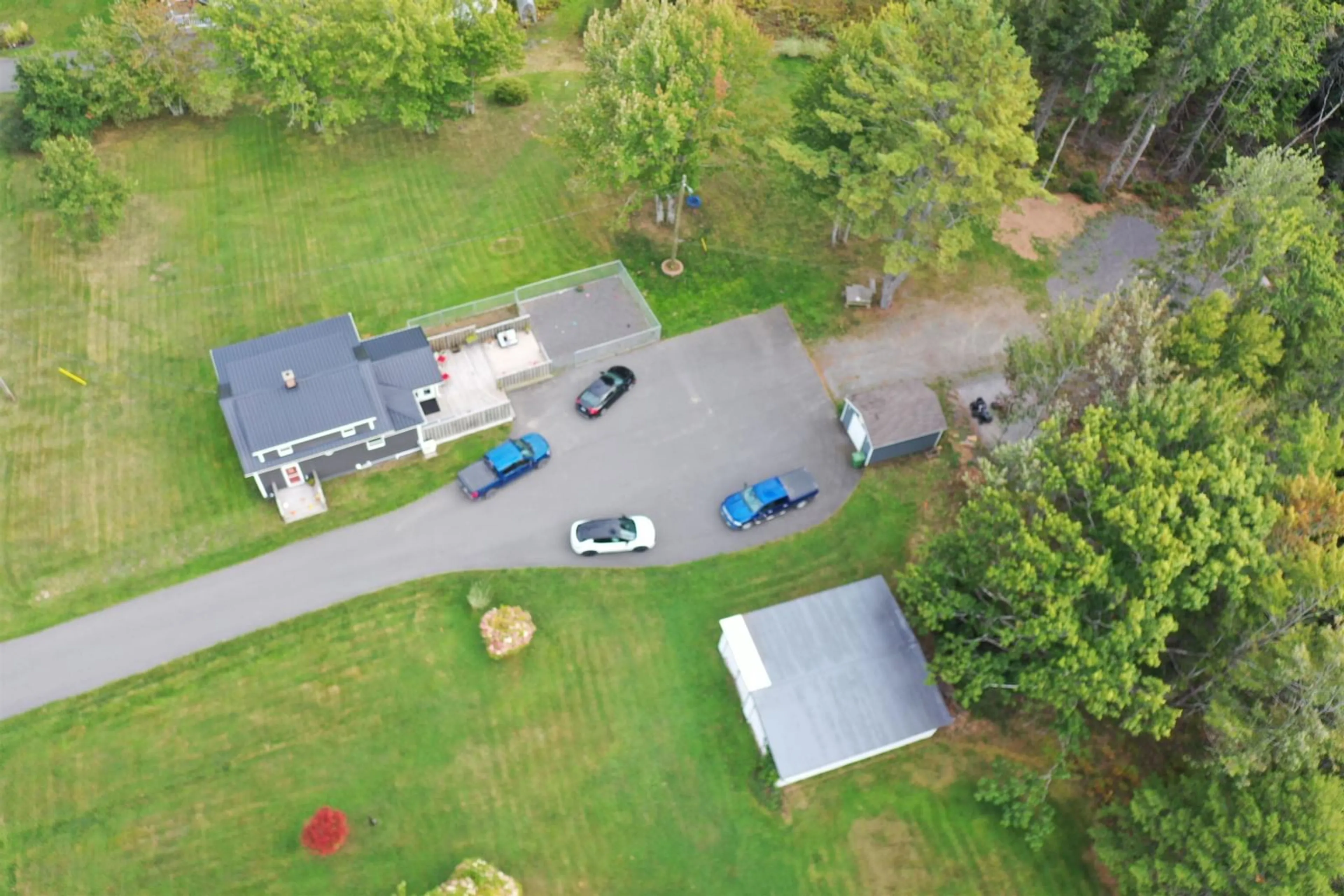 Frontside or backside of a home, the street view for 1321 Drummond Rd, Westville Nova Scotia B0K 2A0