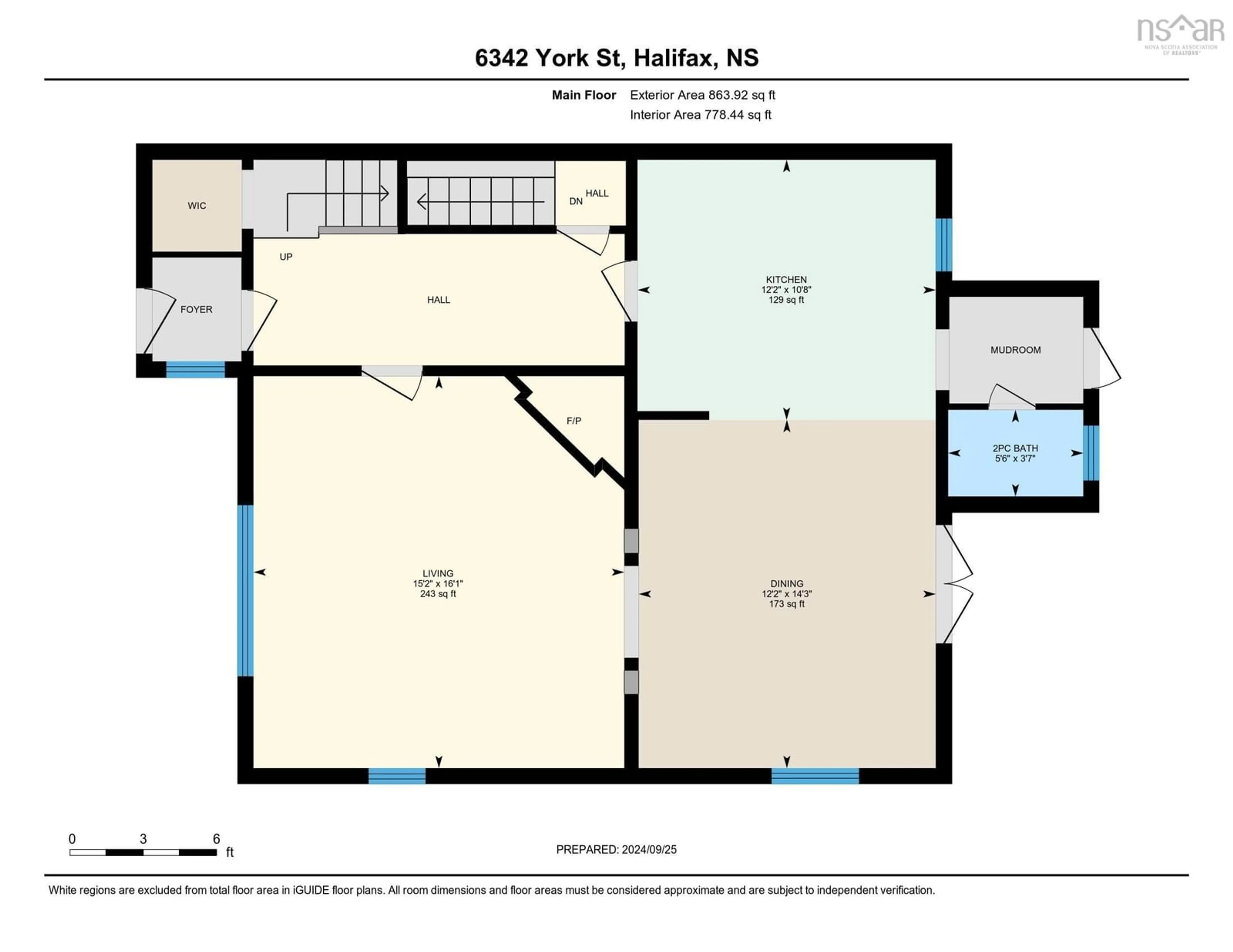 Floor plan for 6342 York St, Halifax Nova Scotia B3H 2K5