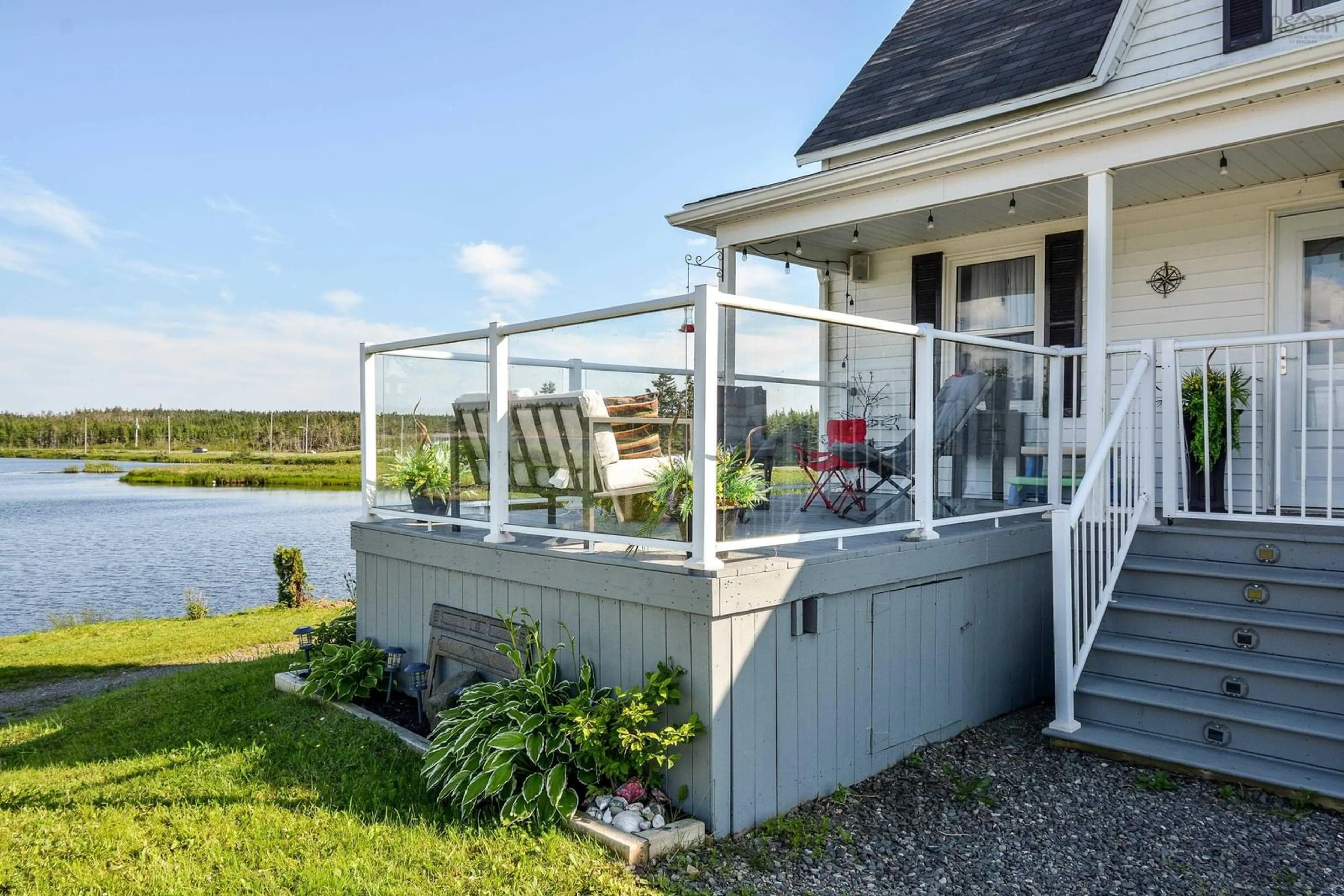 Patio, cottage for 8509 Highway 327, Gabarus Nova Scotia B1K 2B3