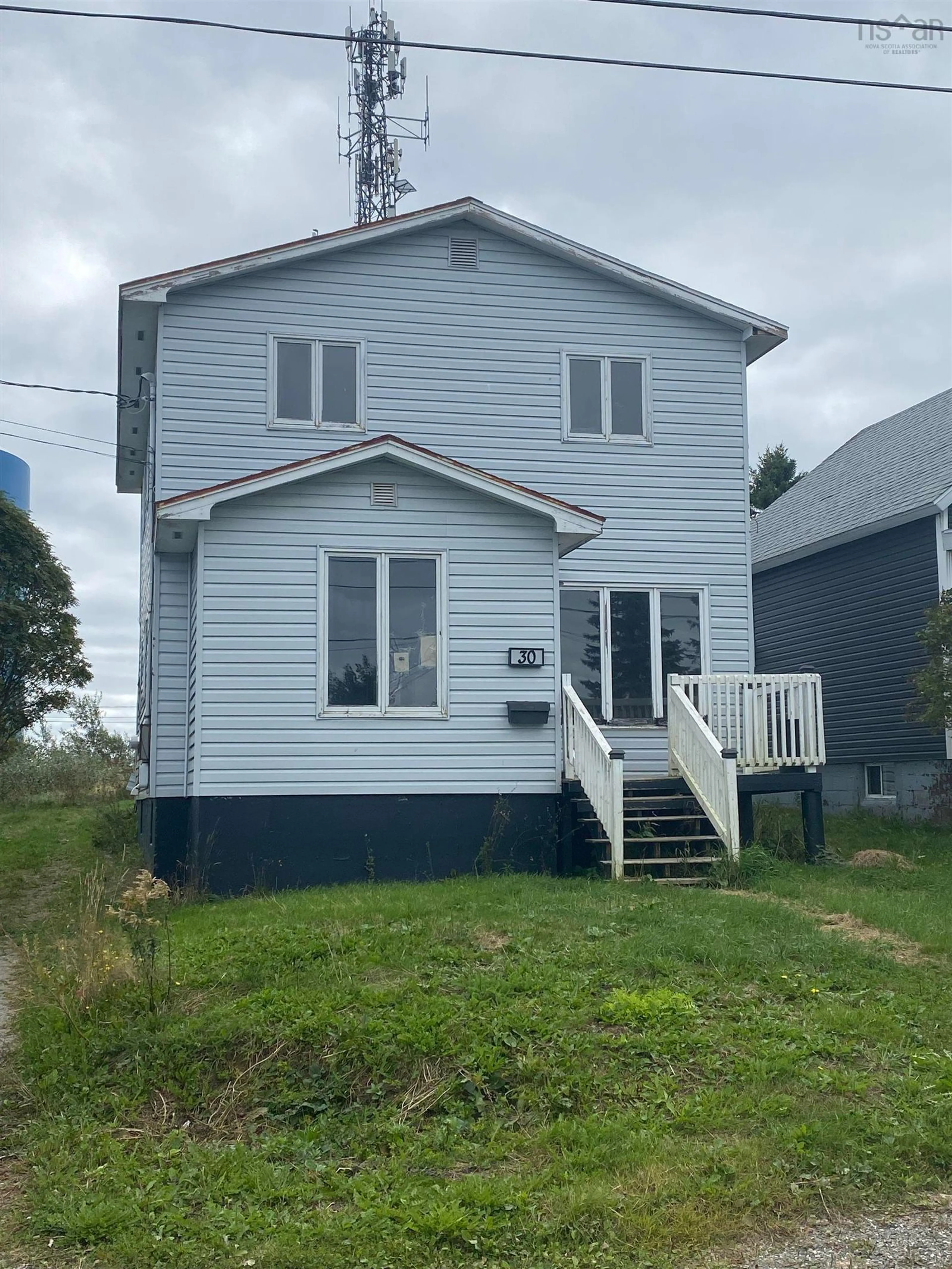 Frontside or backside of a home, the front or back of building for 30 Catherine St, Scotchtown Nova Scotia B1H 3B8