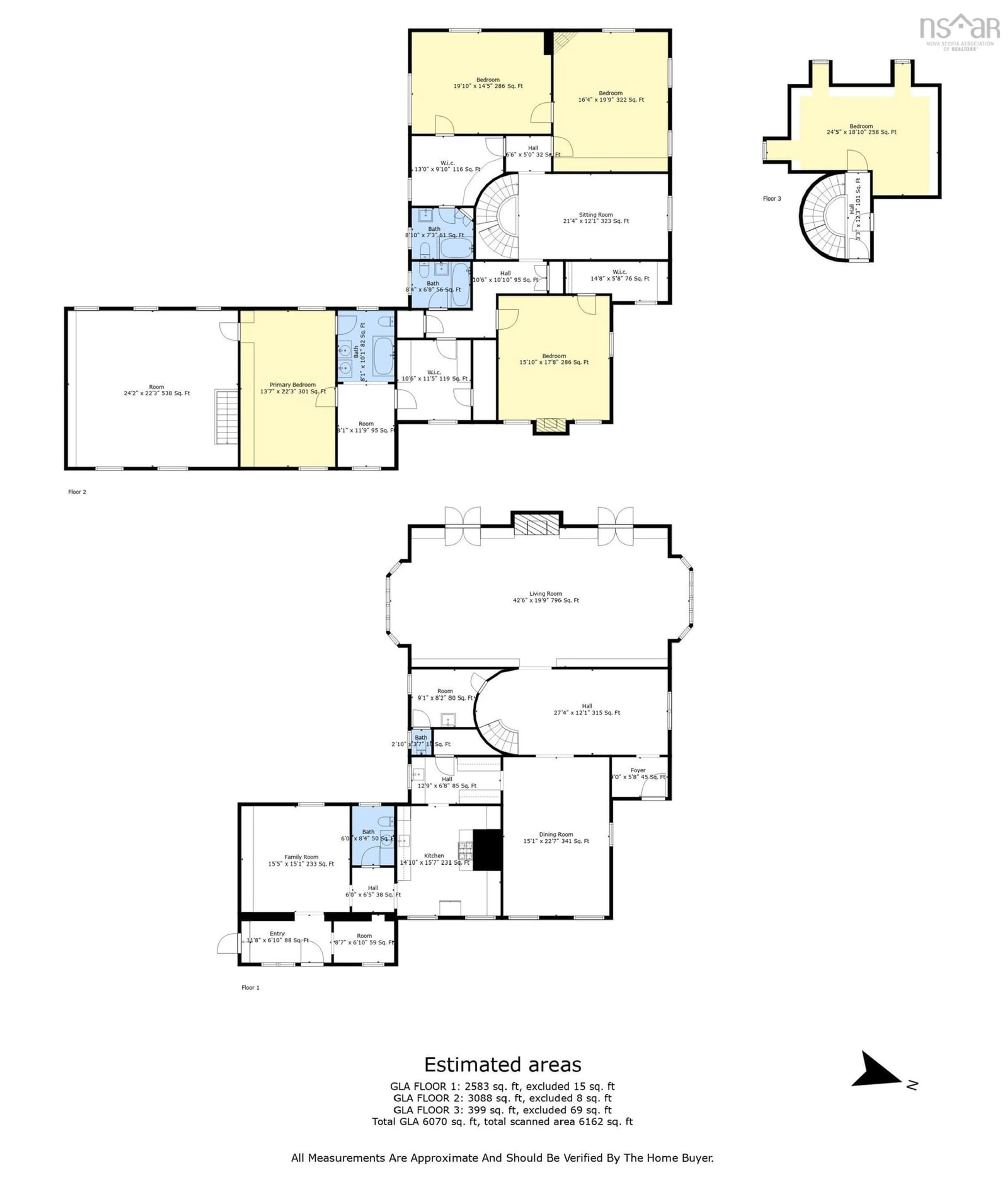 Floor plan for 3746 Highway 1, Allains Creek Nova Scotia B0S 1A0