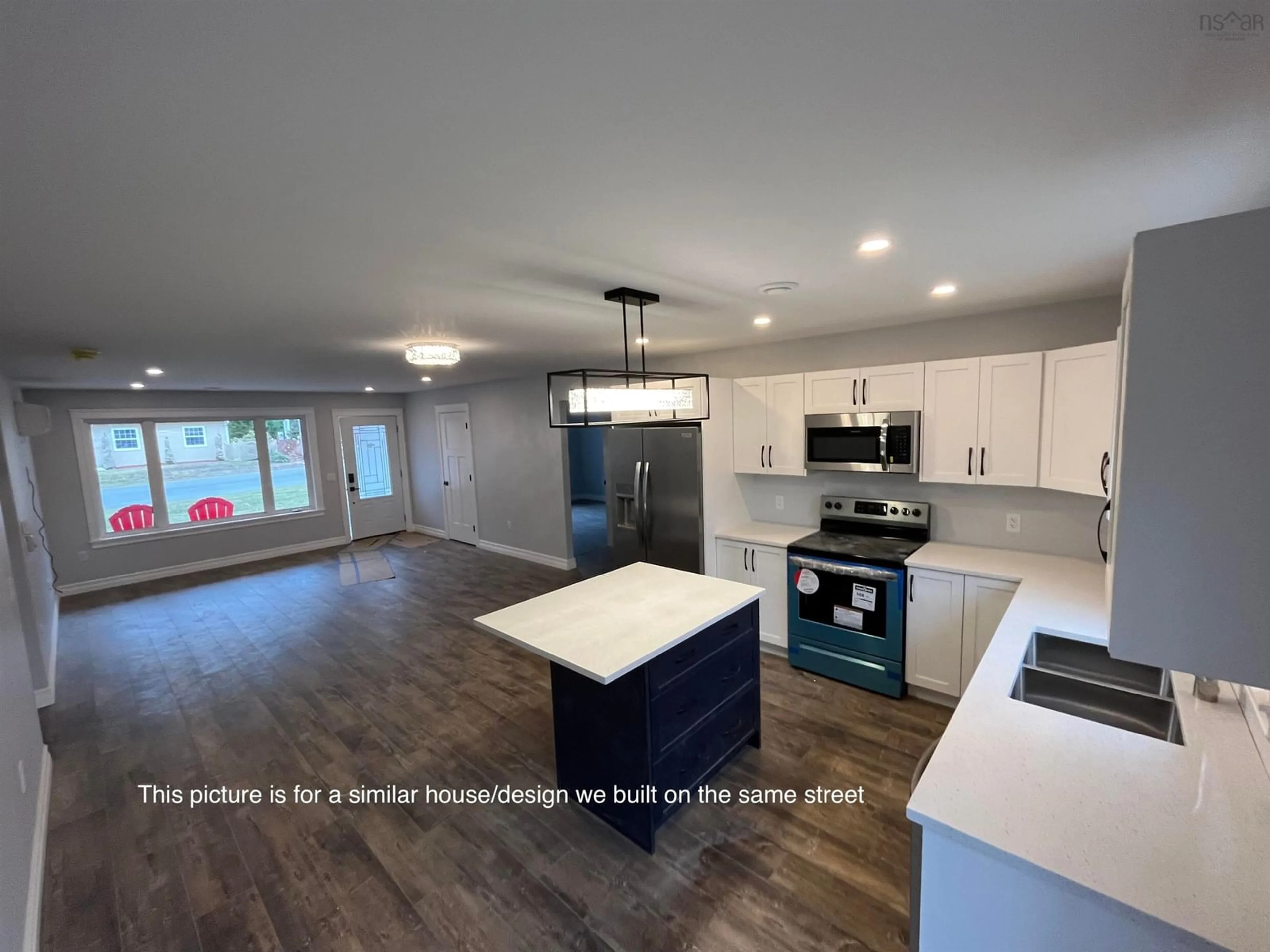 Open concept kitchen, unknown for 267 Winburn Ave, Bridgewater Nova Scotia B3S 1P9