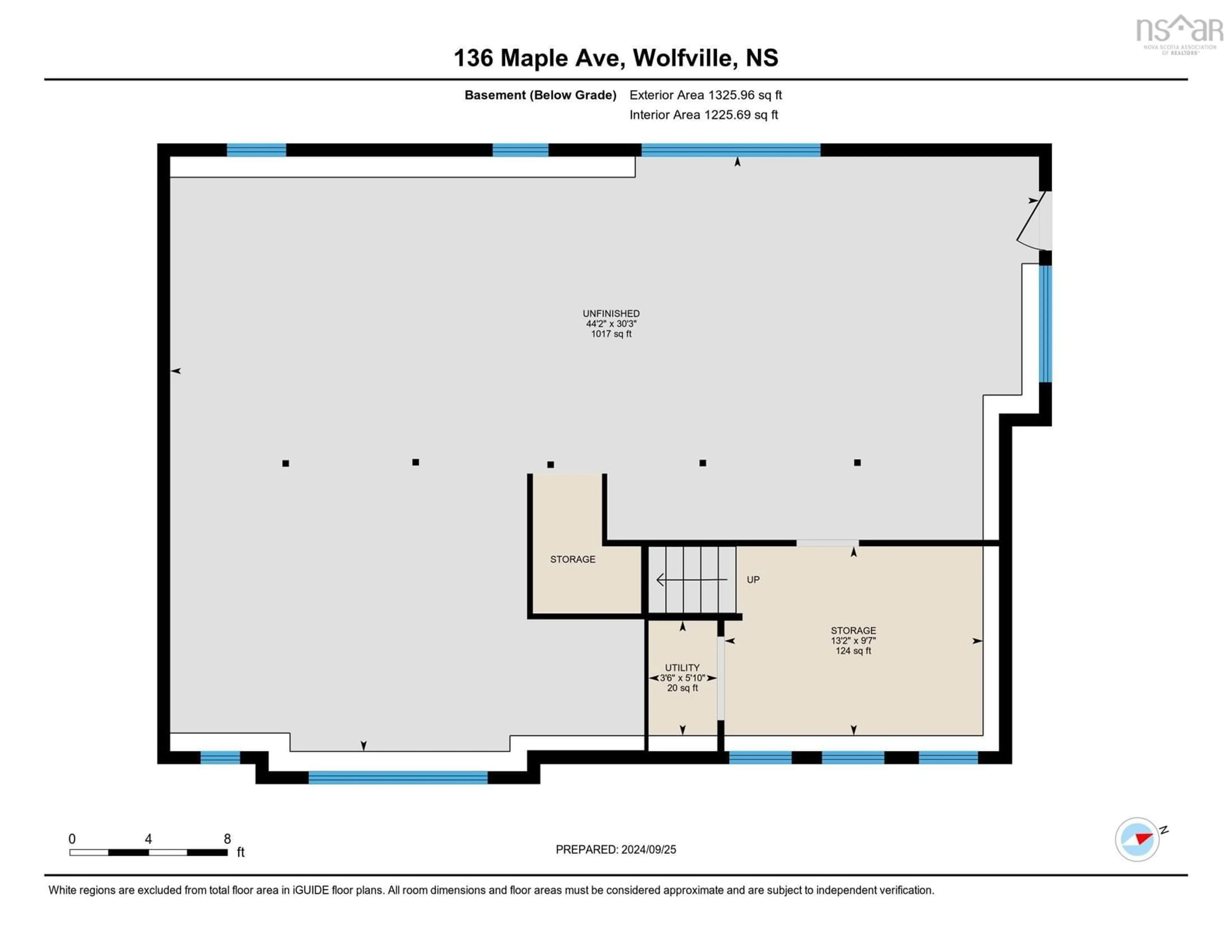 Floor plan for 136 Maple Ave, Wolfville Nova Scotia B4P 2L9