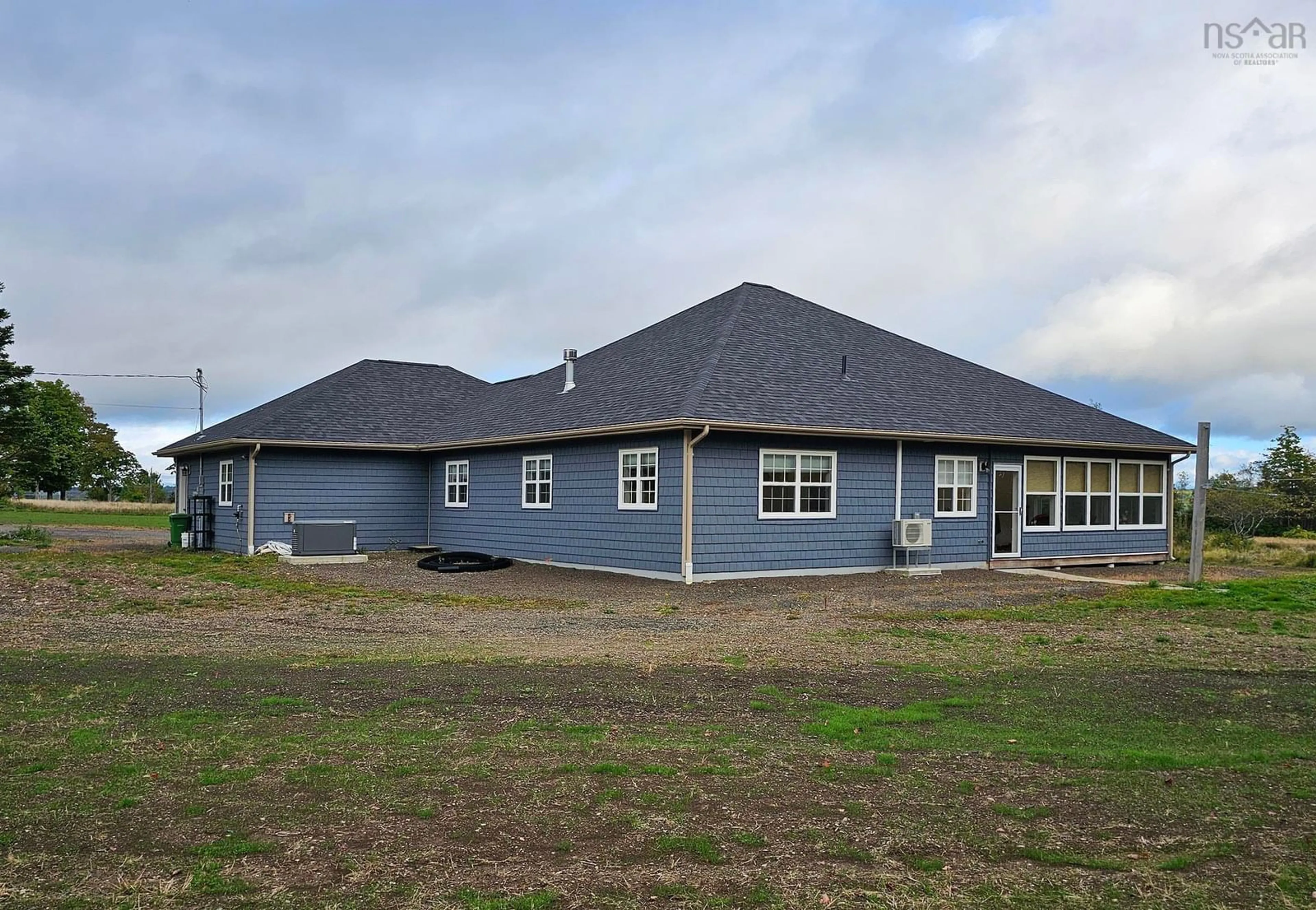 Frontside or backside of a home, the front or back of building for 1572 Lansdowne Rd, Bear River Nova Scotia B0S 1B0