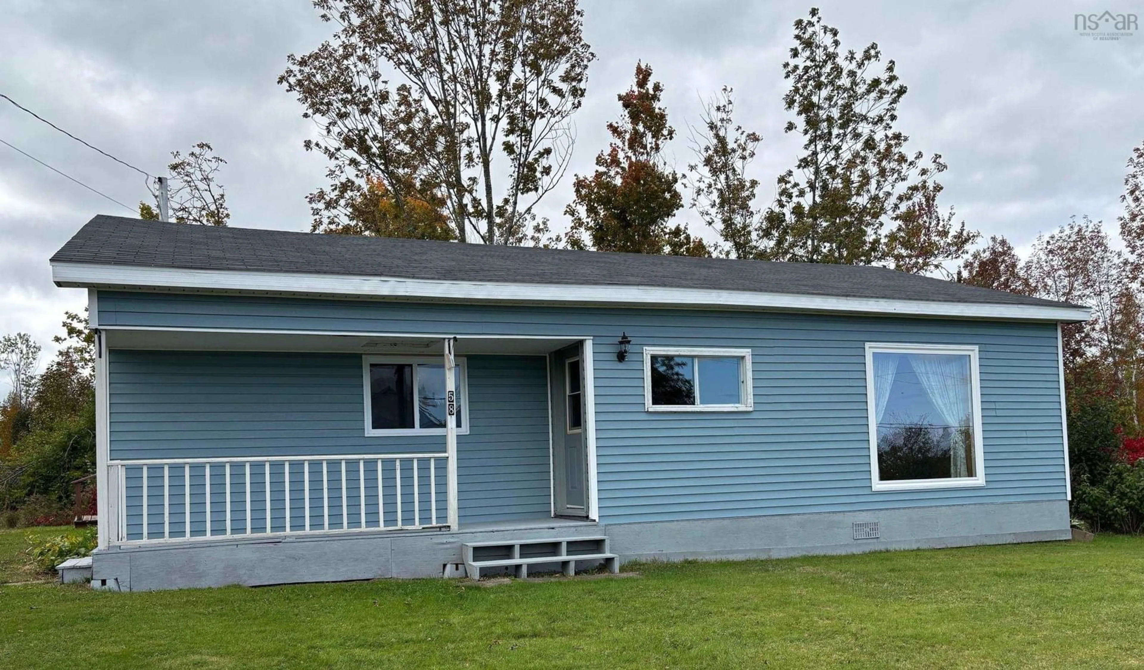 Home with vinyl exterior material for 583 Meadowville Station Road, Meadowville Nova Scotia B0K 1R0