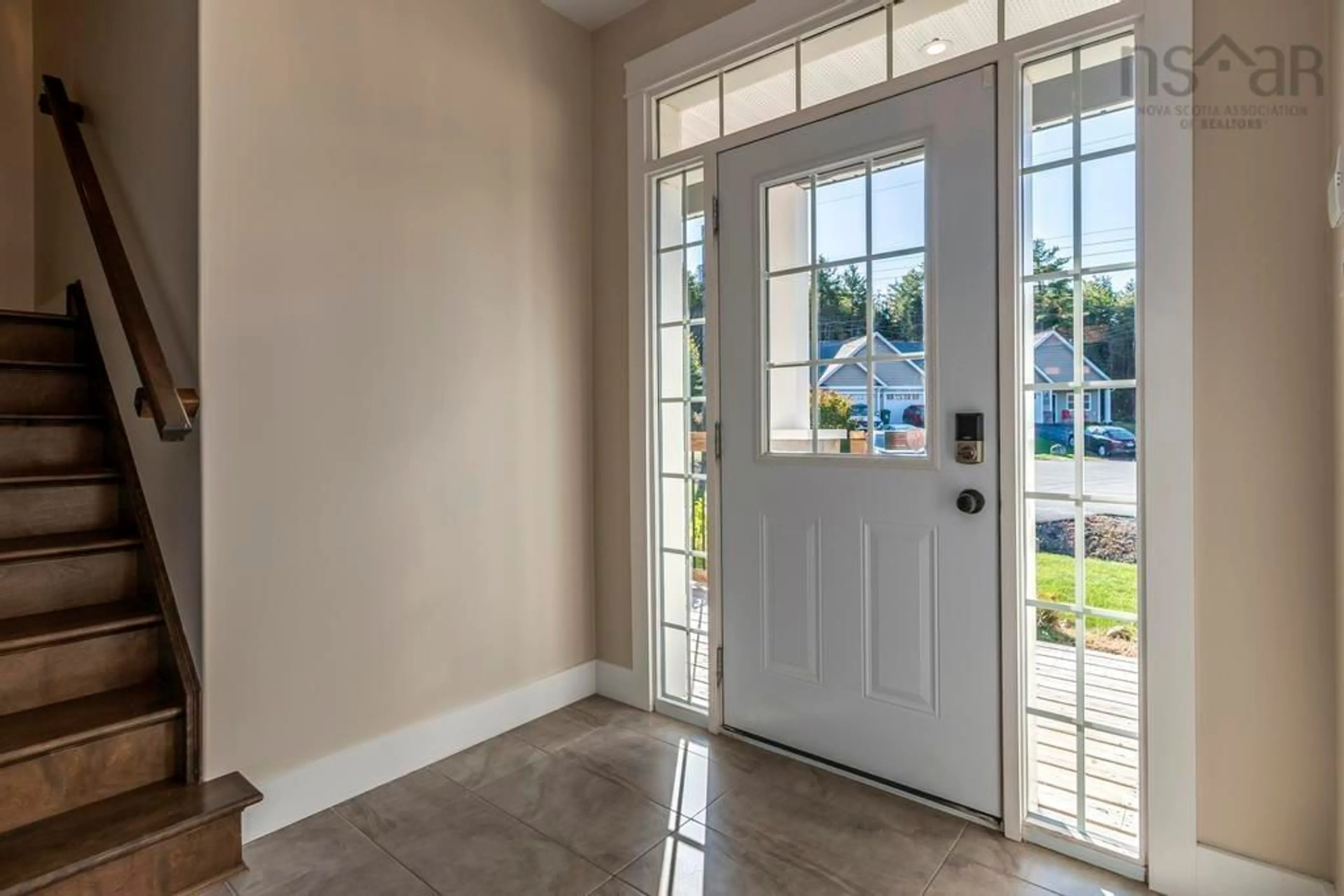 Indoor entryway, wood floors for 62 Founders Crt, Porters Lake Nova Scotia B3E 1J1