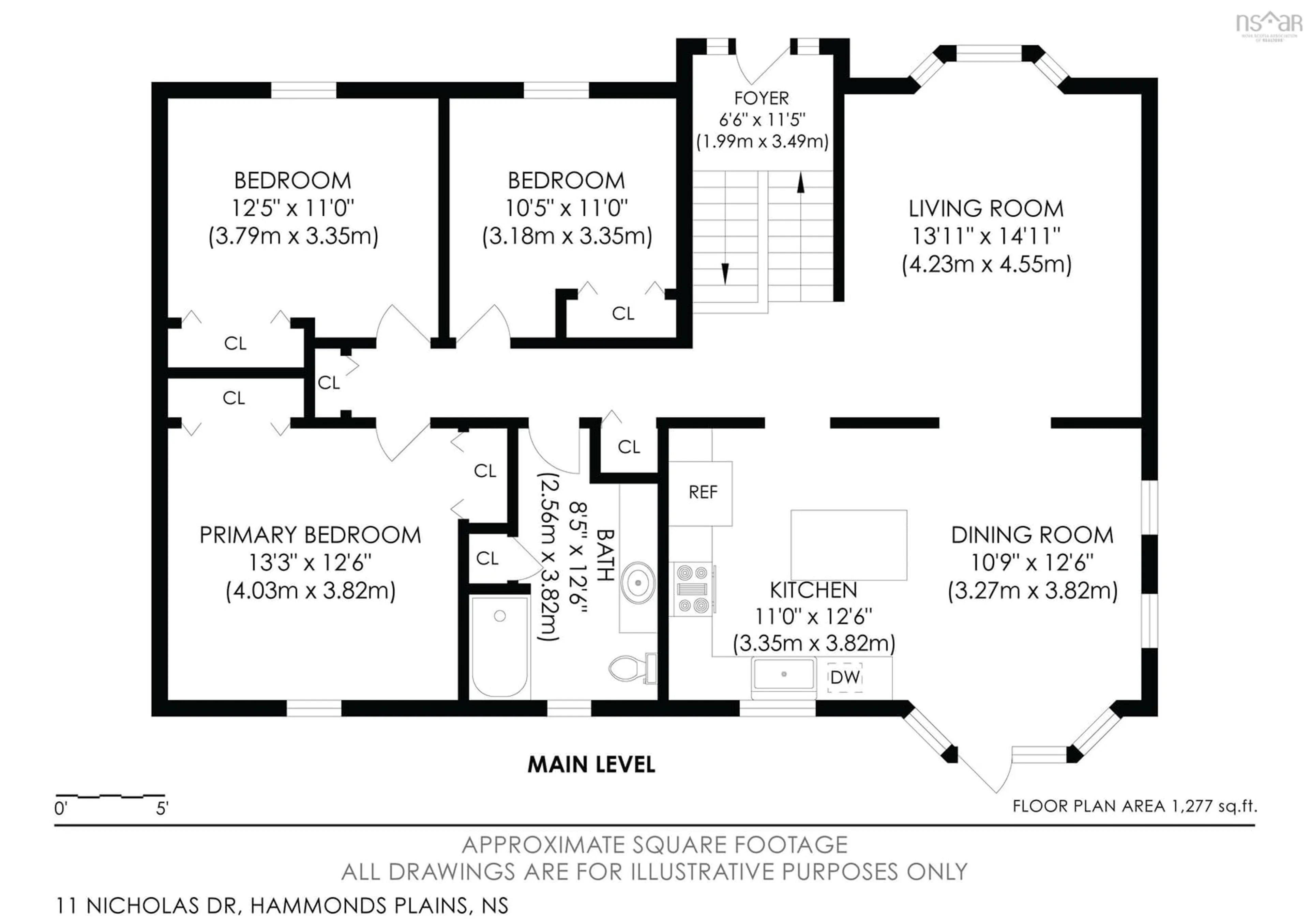 Floor plan for 11 Nicholas Dr, Hammonds Plains Nova Scotia B4B 1M9