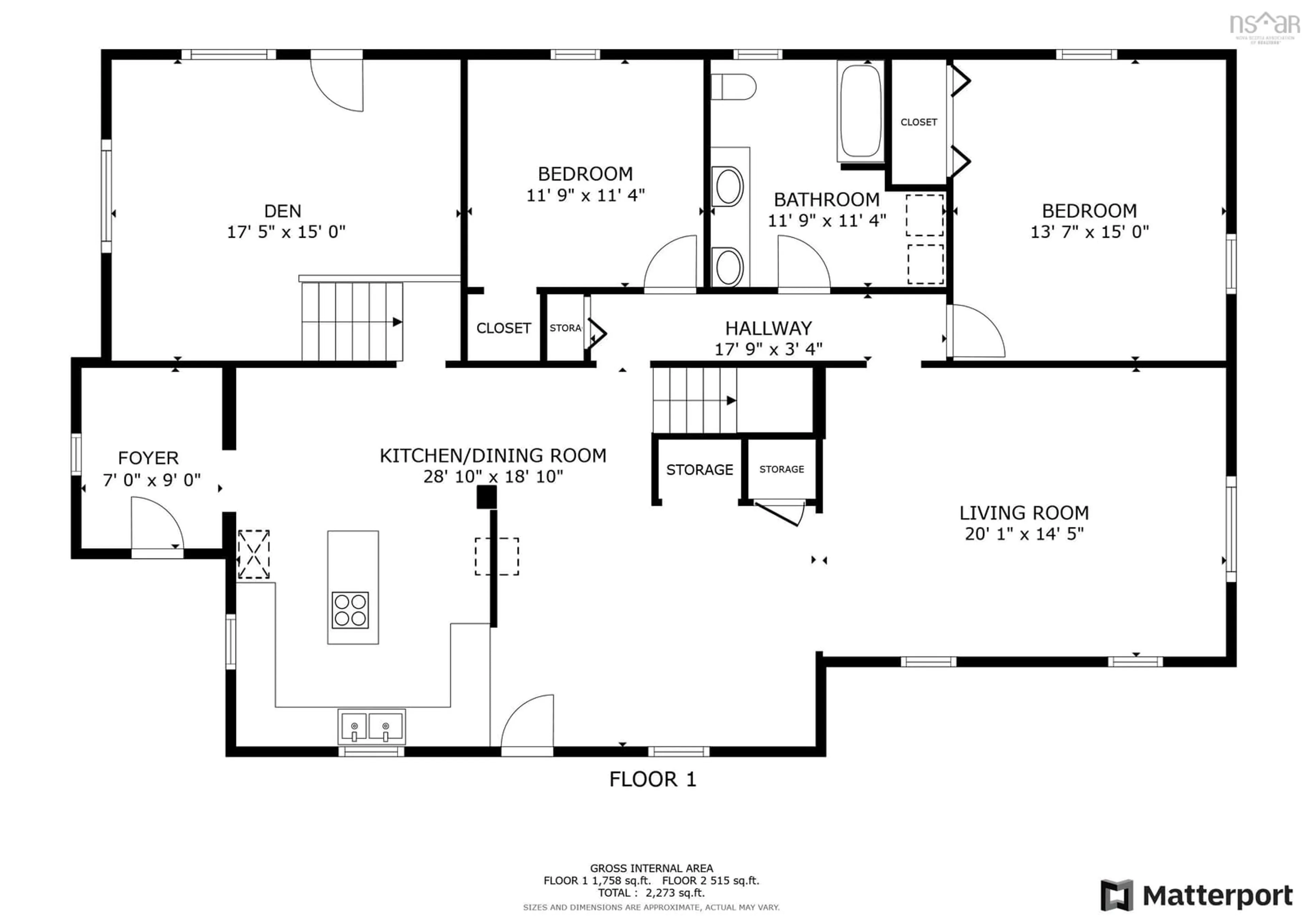 Floor plan for 745 Ross Creek Rd, Ross Creek Nova Scotia B0P 1H0