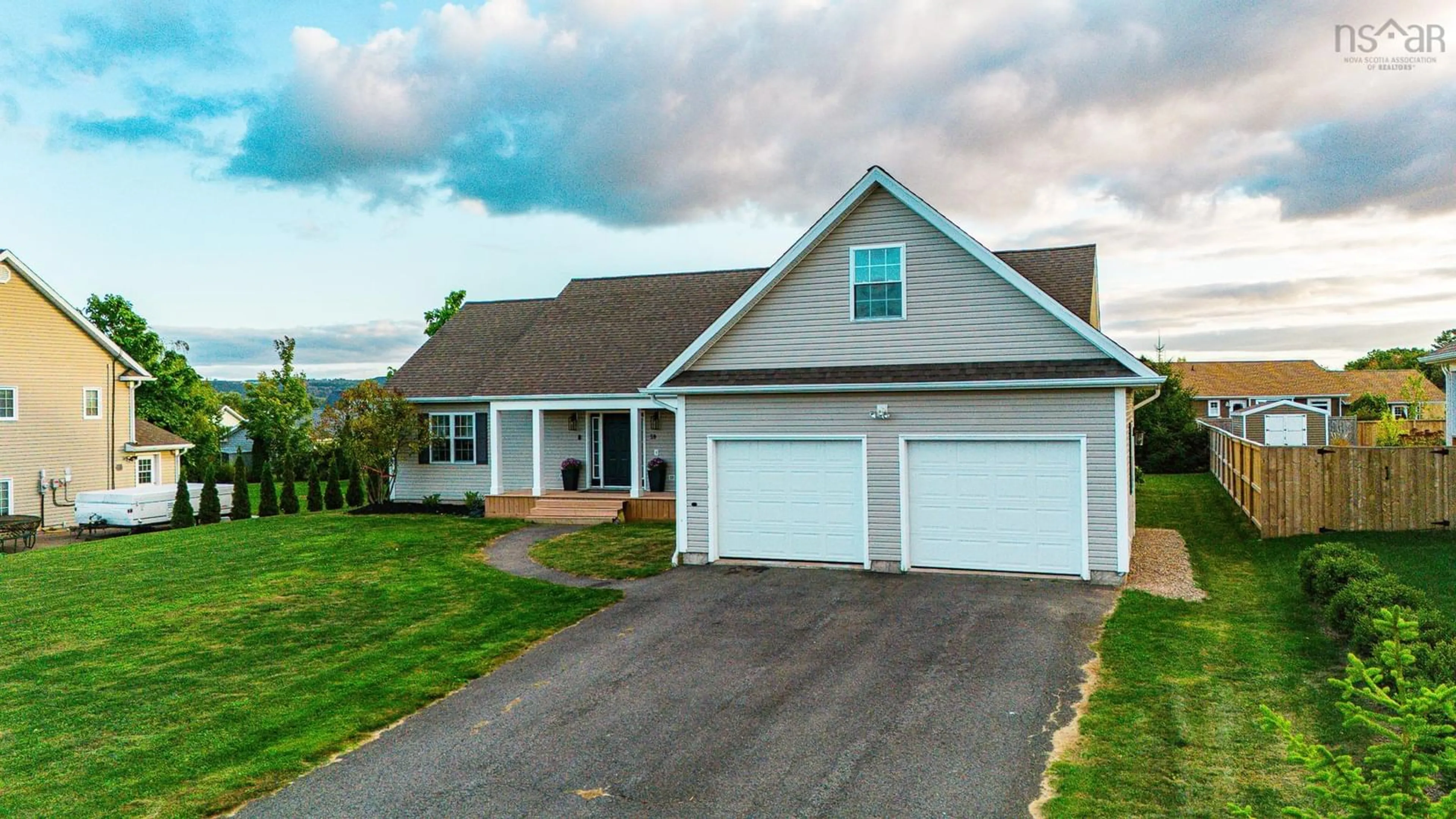 Frontside or backside of a home, cottage for 59 Ports Landing Ave, Port Williams Nova Scotia B0P 1T0