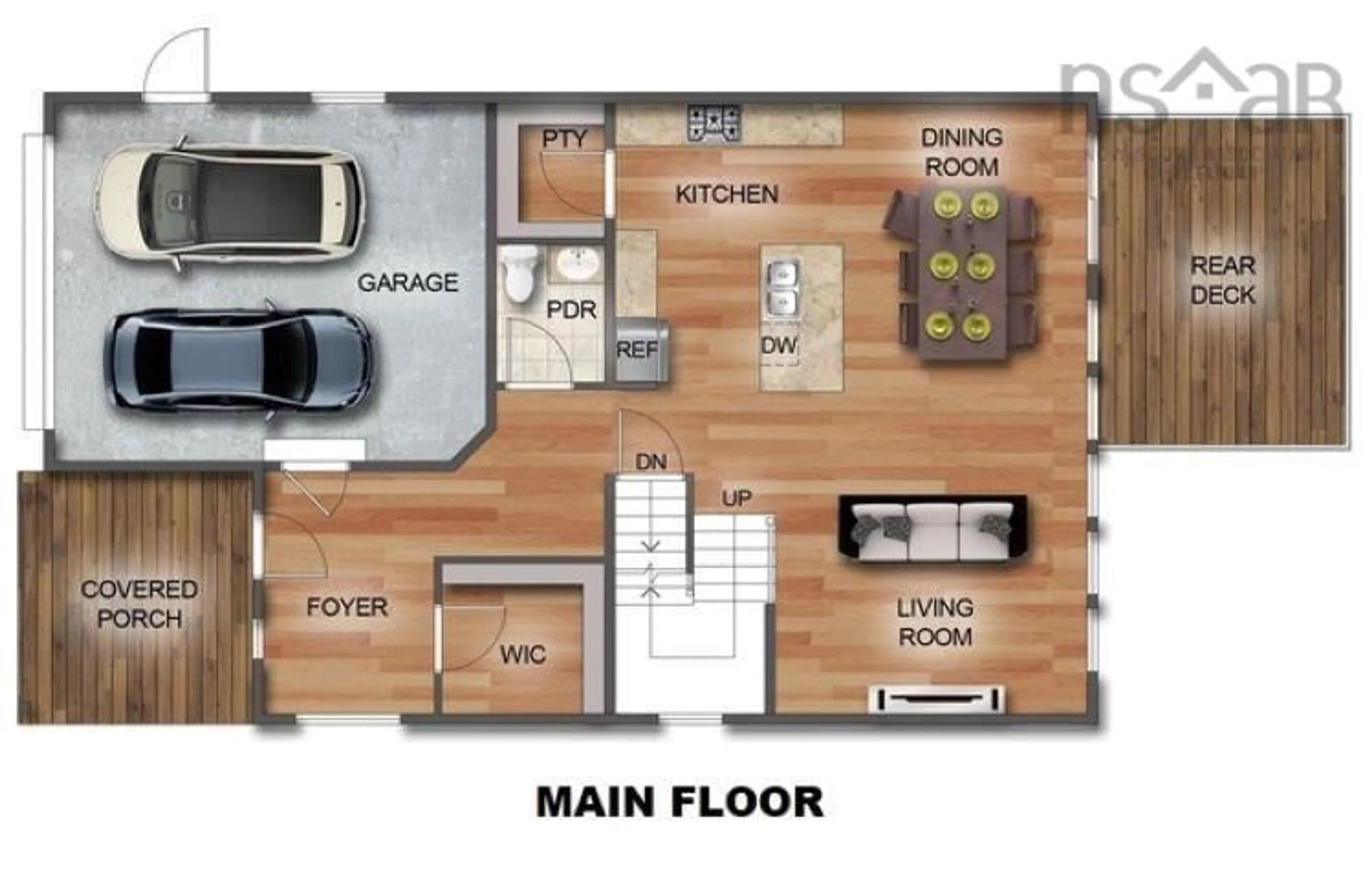 Floor plan for 117 Brunello Blvd, Timberlea Nova Scotia B3T 0J6