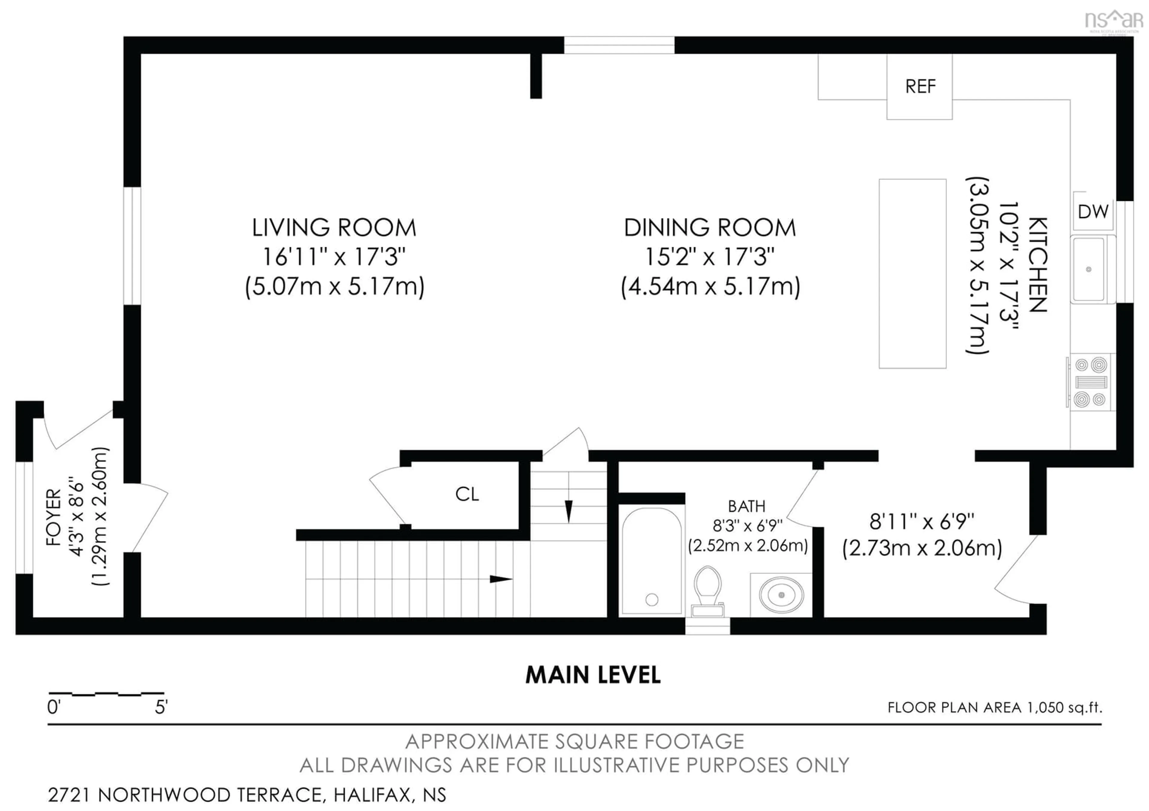 Floor plan for 2721 Northwood Terr #Lot 2, Halifax Nova Scotia B3K 3S9