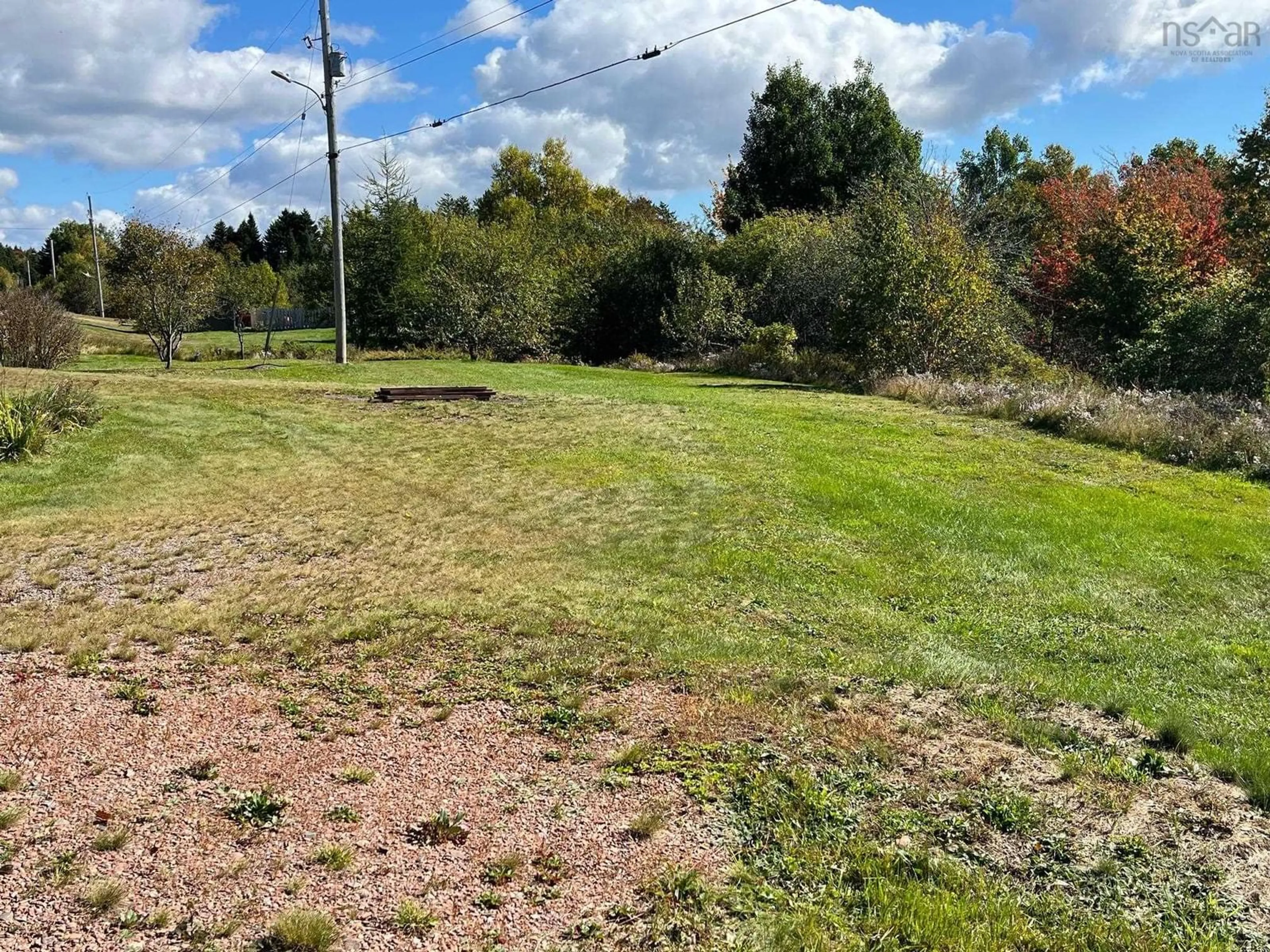 A pic from outside/outdoor area/front of a property/back of a property/a pic from drone, forest/trees view for 98 South Branch Rd, New Salem Nova Scotia B0M 1S0