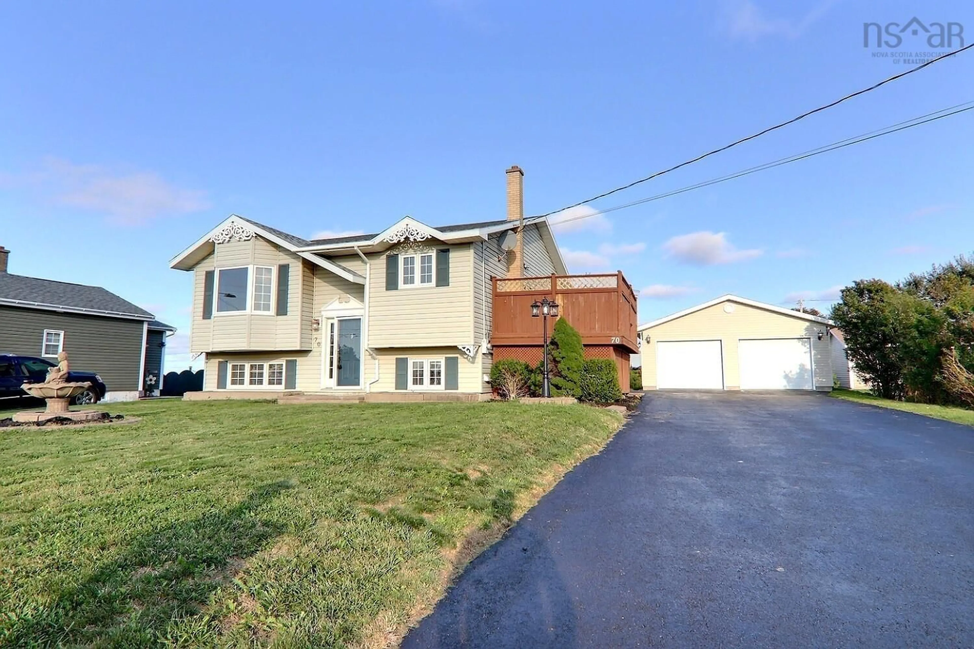 Frontside or backside of a home, the street view for 70 Union Street, Dominion Nova Scotia B1G 1W7