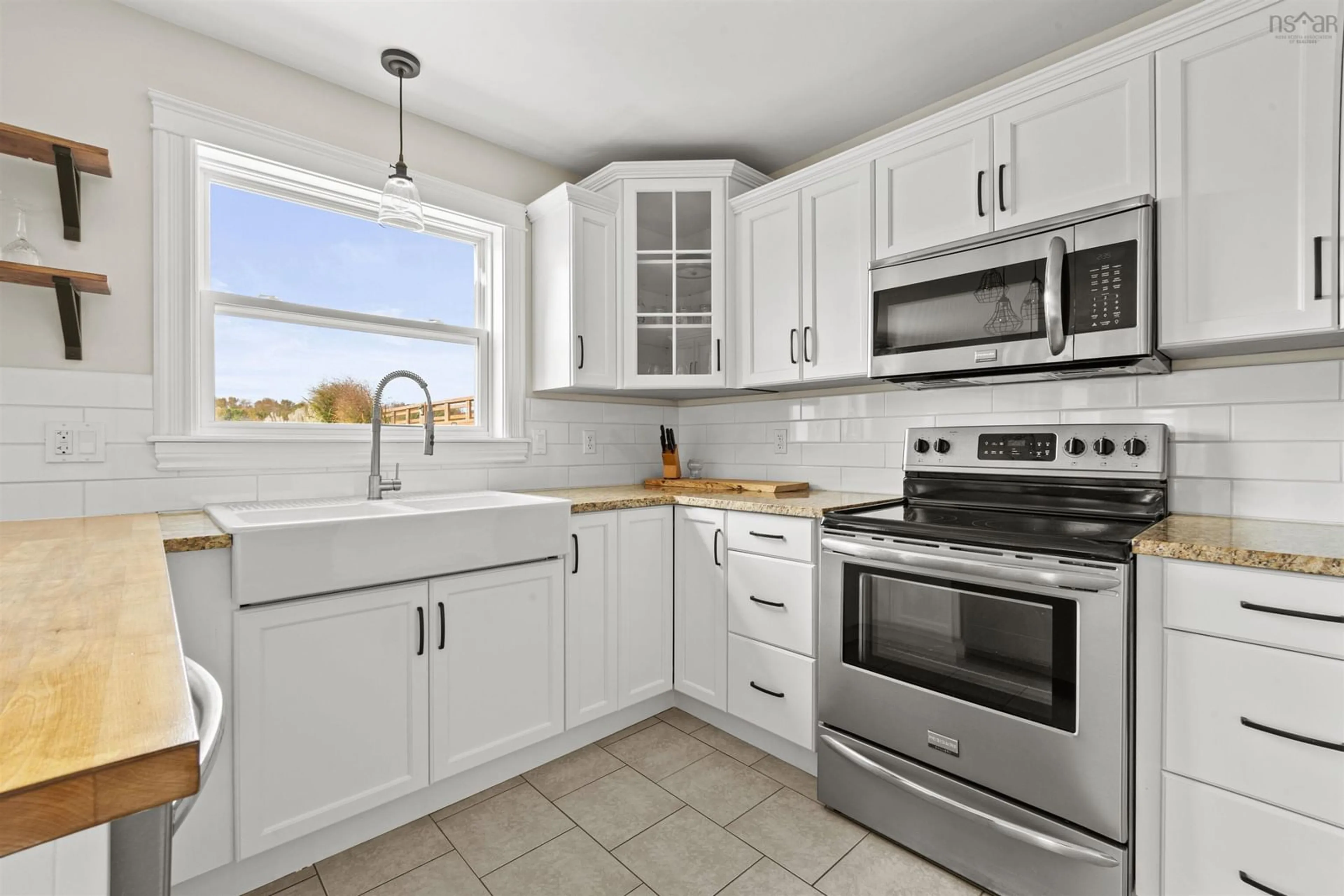 Open concept kitchen for 31 Clover Lane, Falmouth Nova Scotia B0P 1L0