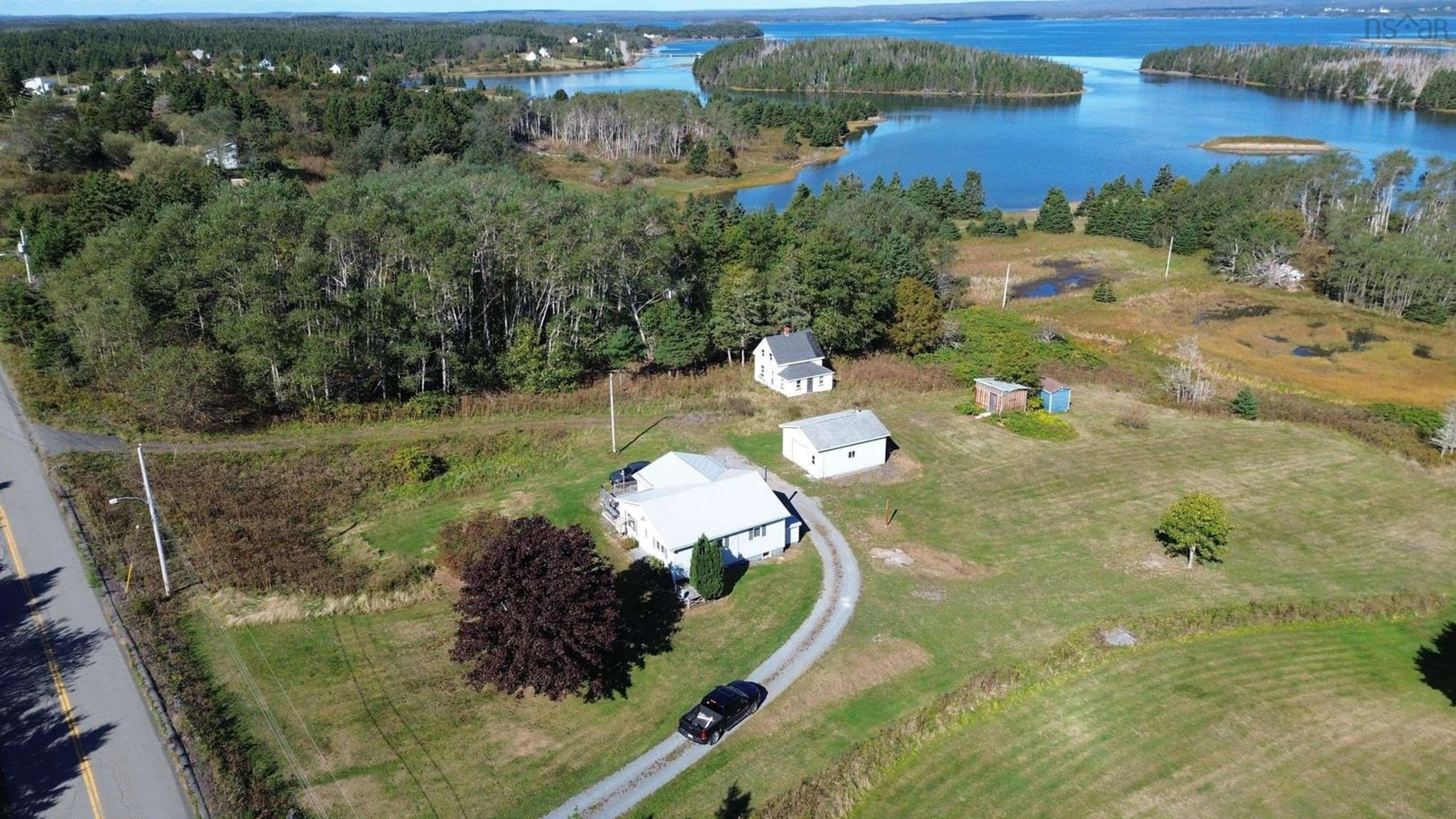 A pic from exterior of the house or condo, lake for 721 Descousse-Cap La Ronde Rd, Cap La Ronde Nova Scotia B0E 1K0