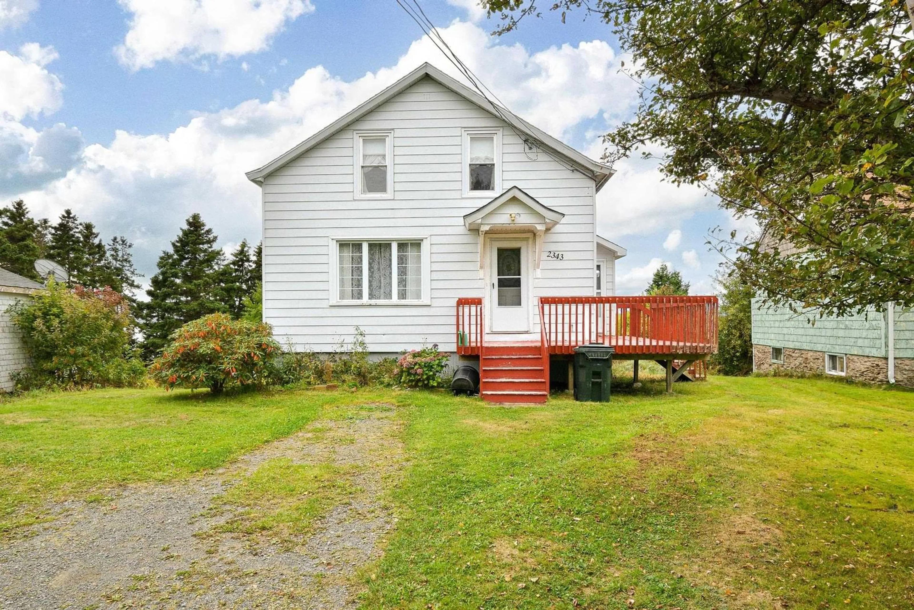 Frontside or backside of a home, cottage for 2343 Highway28  South Bar, South Bar Nova Scotia B1N 3H7