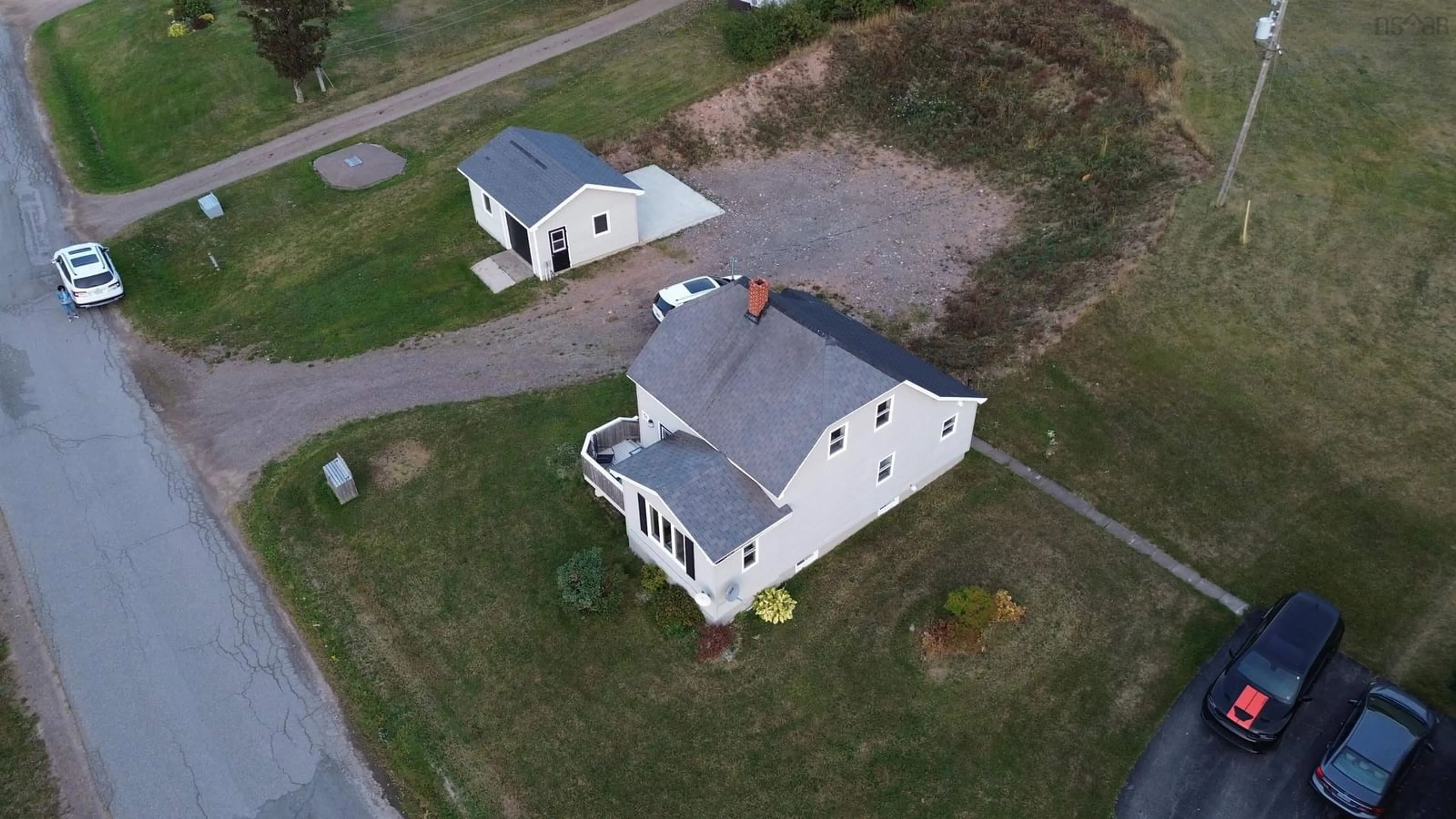 A pic from outside/outdoor area/front of a property/back of a property/a pic from drone, building for 51 Hache Rd, Point Cross Nova Scotia B0E 1H0