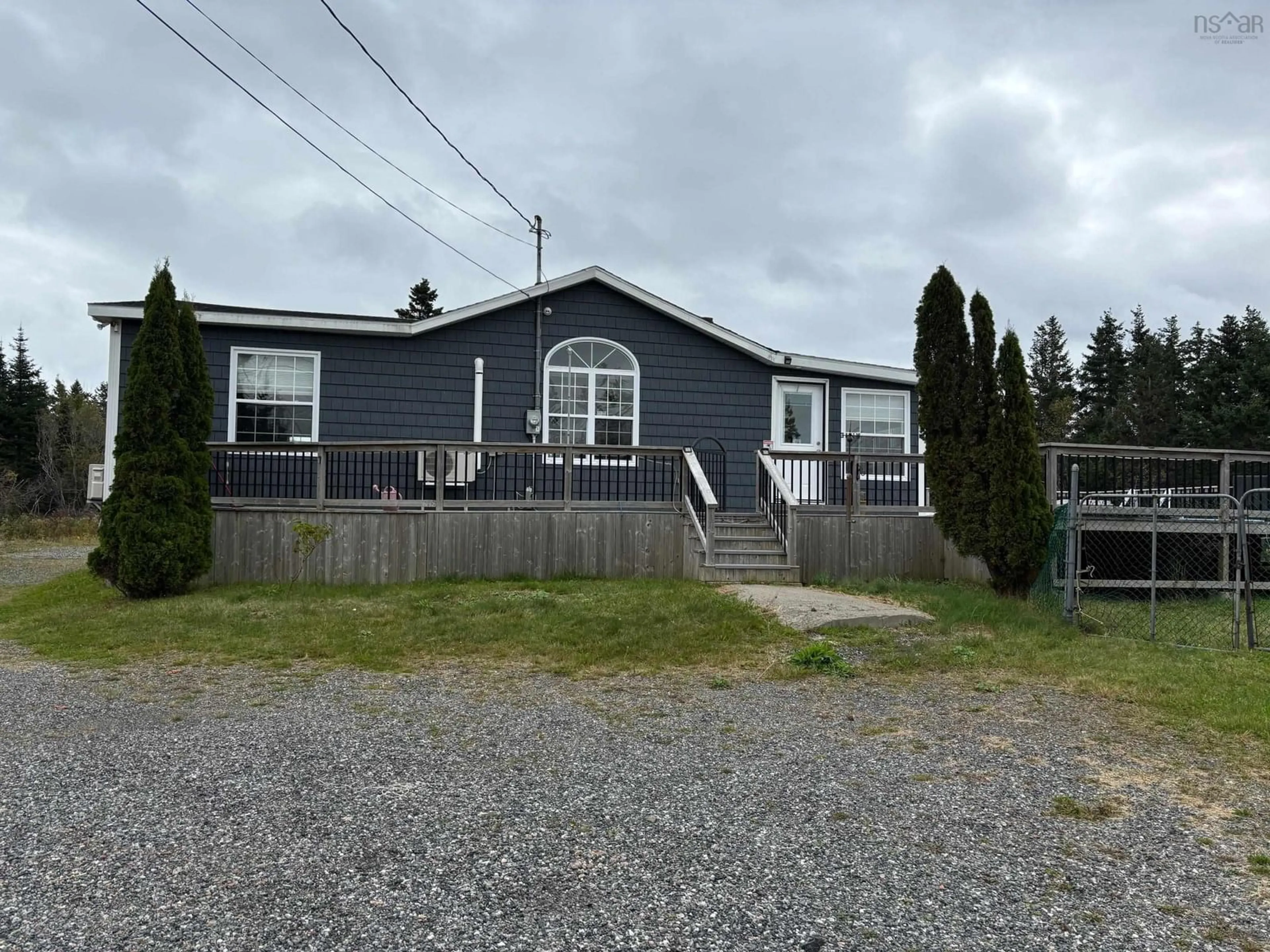 Frontside or backside of a home, cottage for 120 Long Beach Rd, Port Morien Nova Scotia B1B 1E6