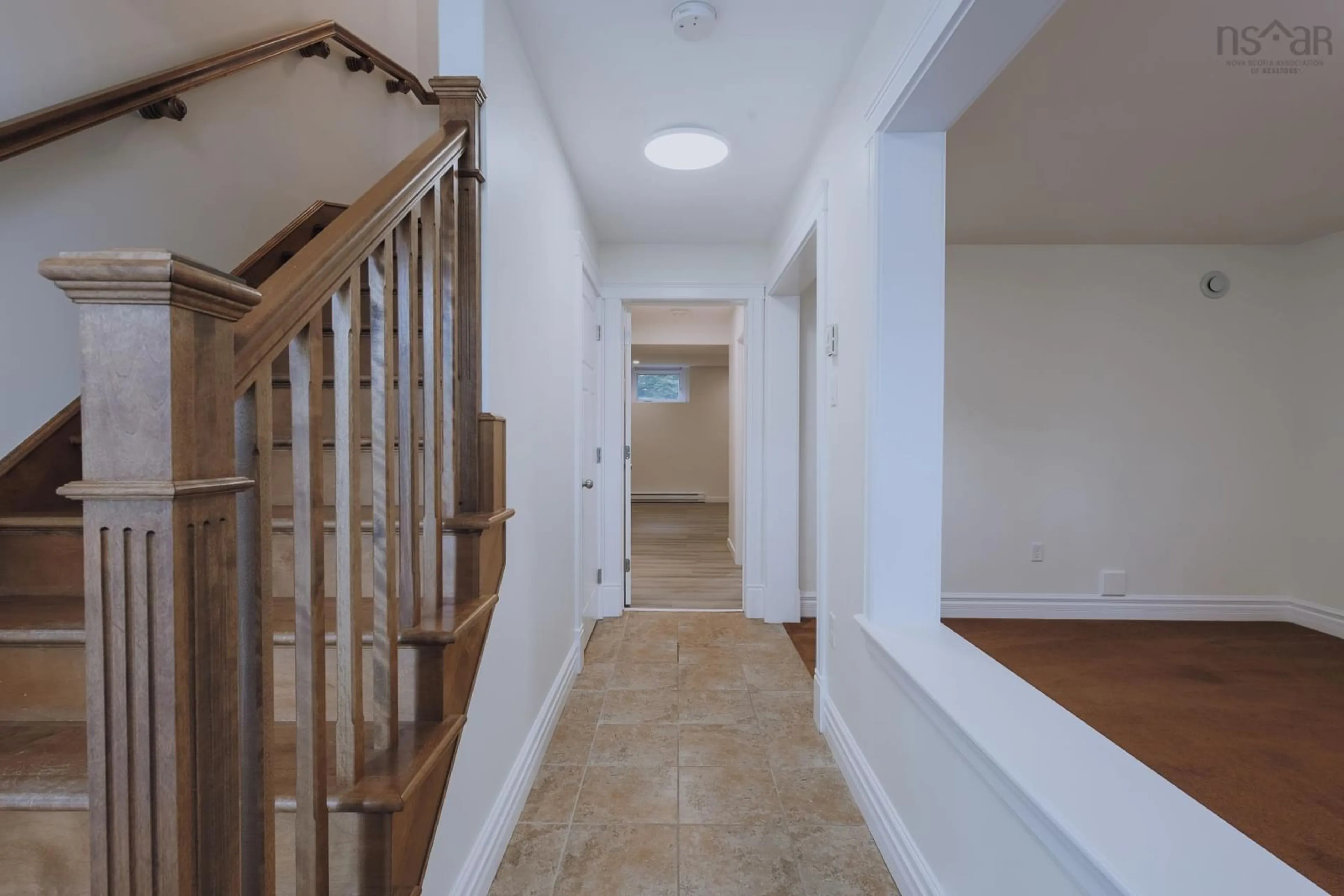 Indoor foyer, wood floors for 152 Beaver Bank Road, Lower Sackville Nova Scotia B4E 0E2