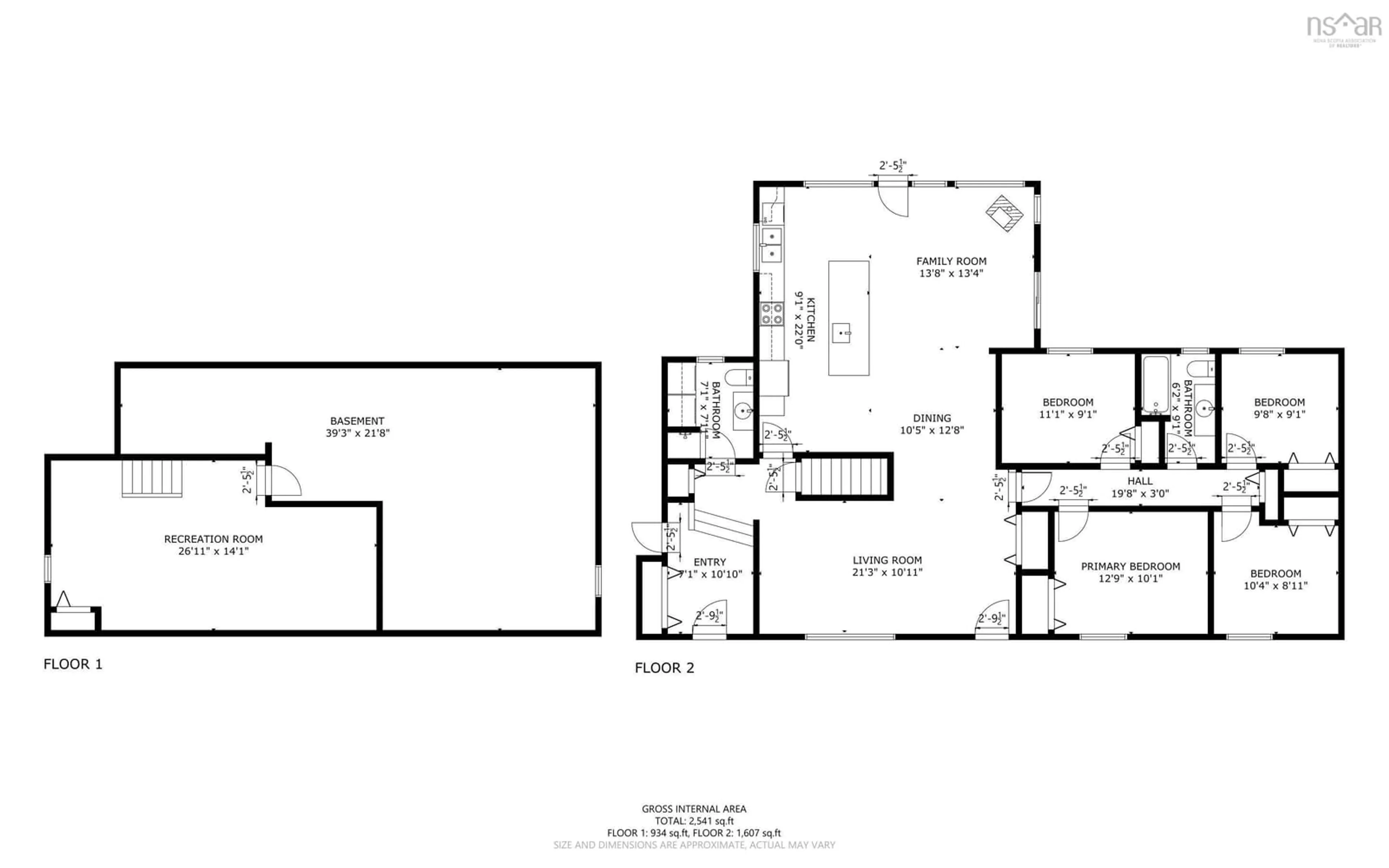 Floor plan for 56 Blair Ave, Tatamagouche Nova Scotia B0K 1V0