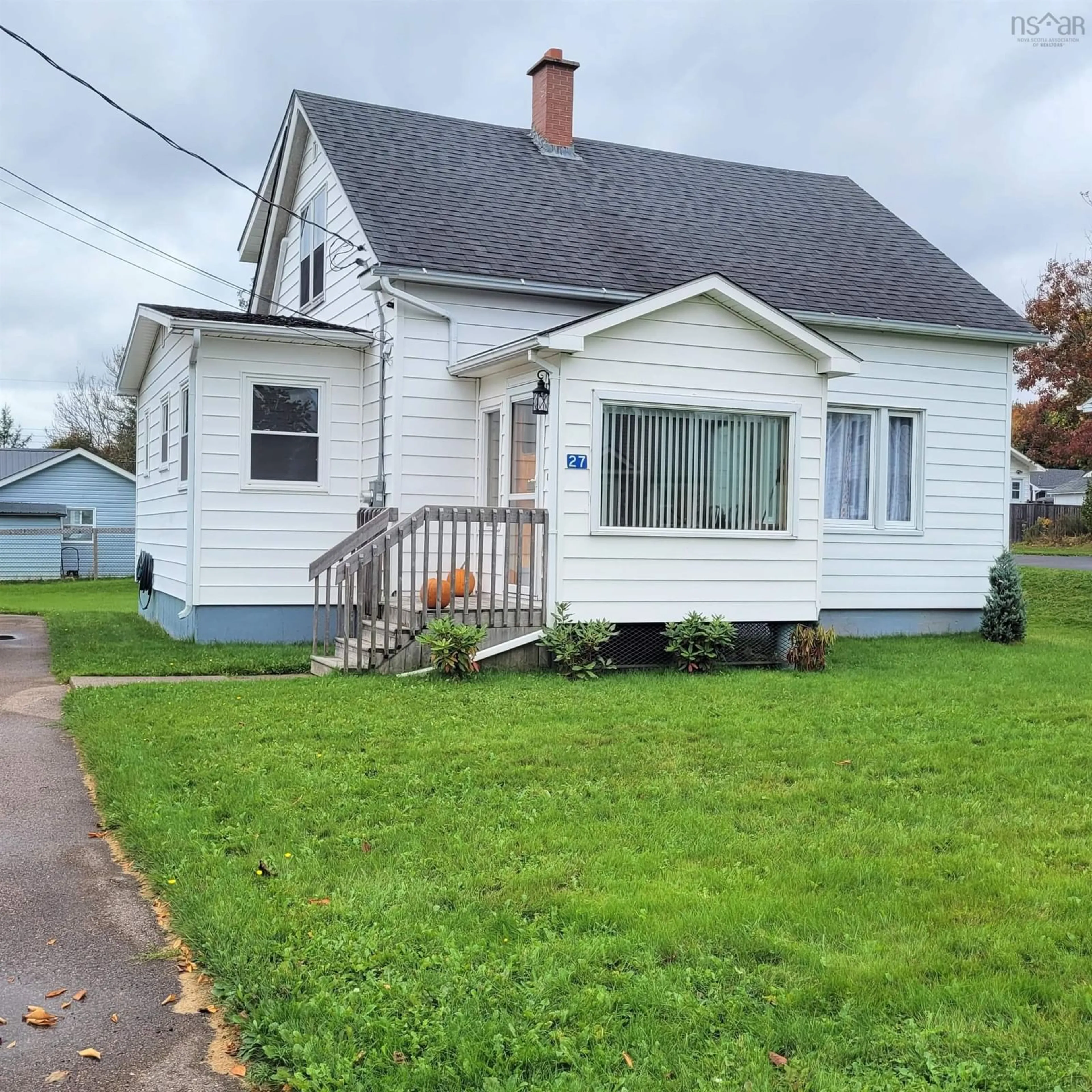 Frontside or backside of a home, cottage for 27 Allison Ave, Amherst Nova Scotia B4H 3V3