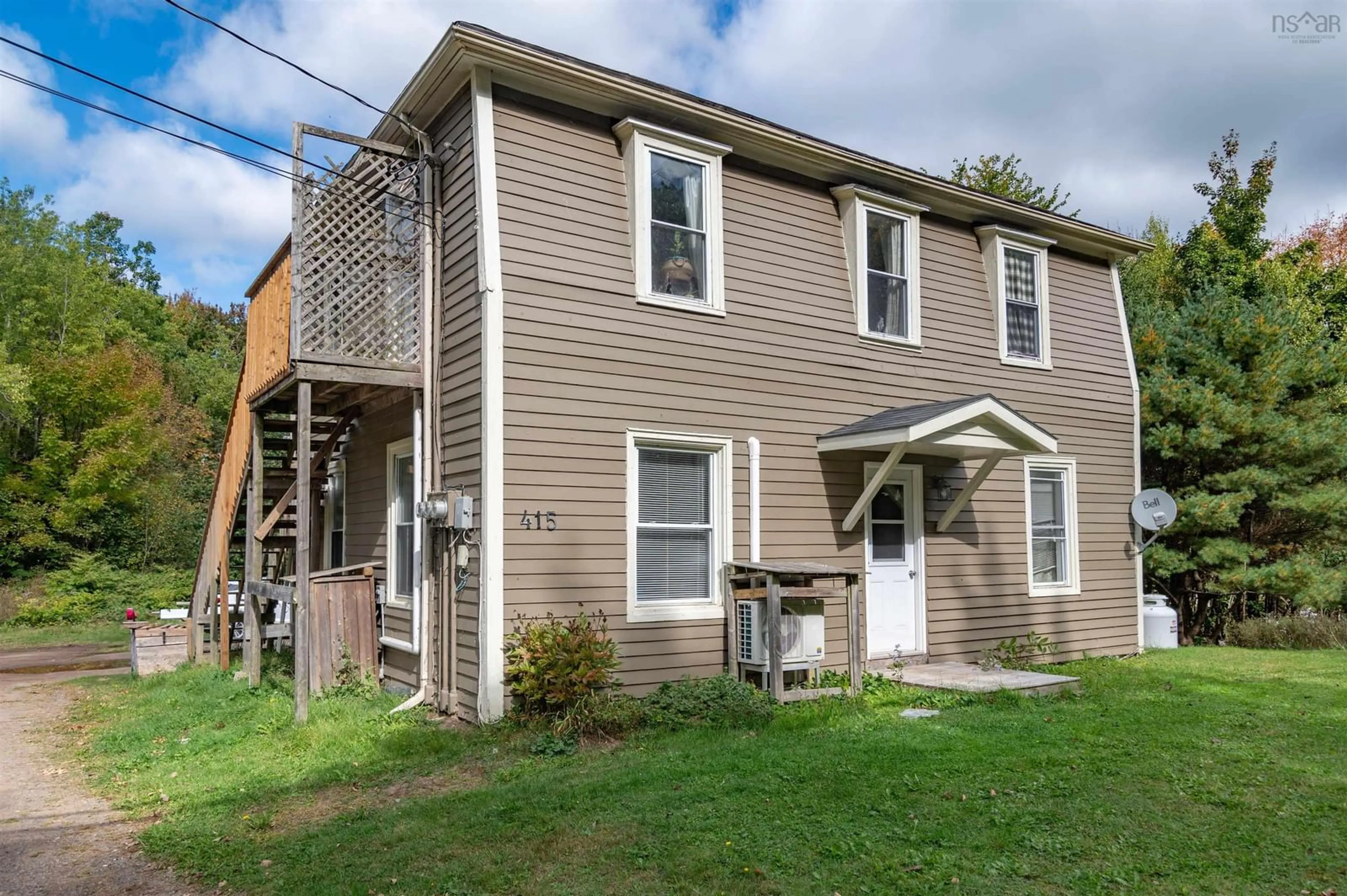 Frontside or backside of a home, the front or back of building for 415 Canaan Ave, Highbury Nova Scotia B4N 1B2