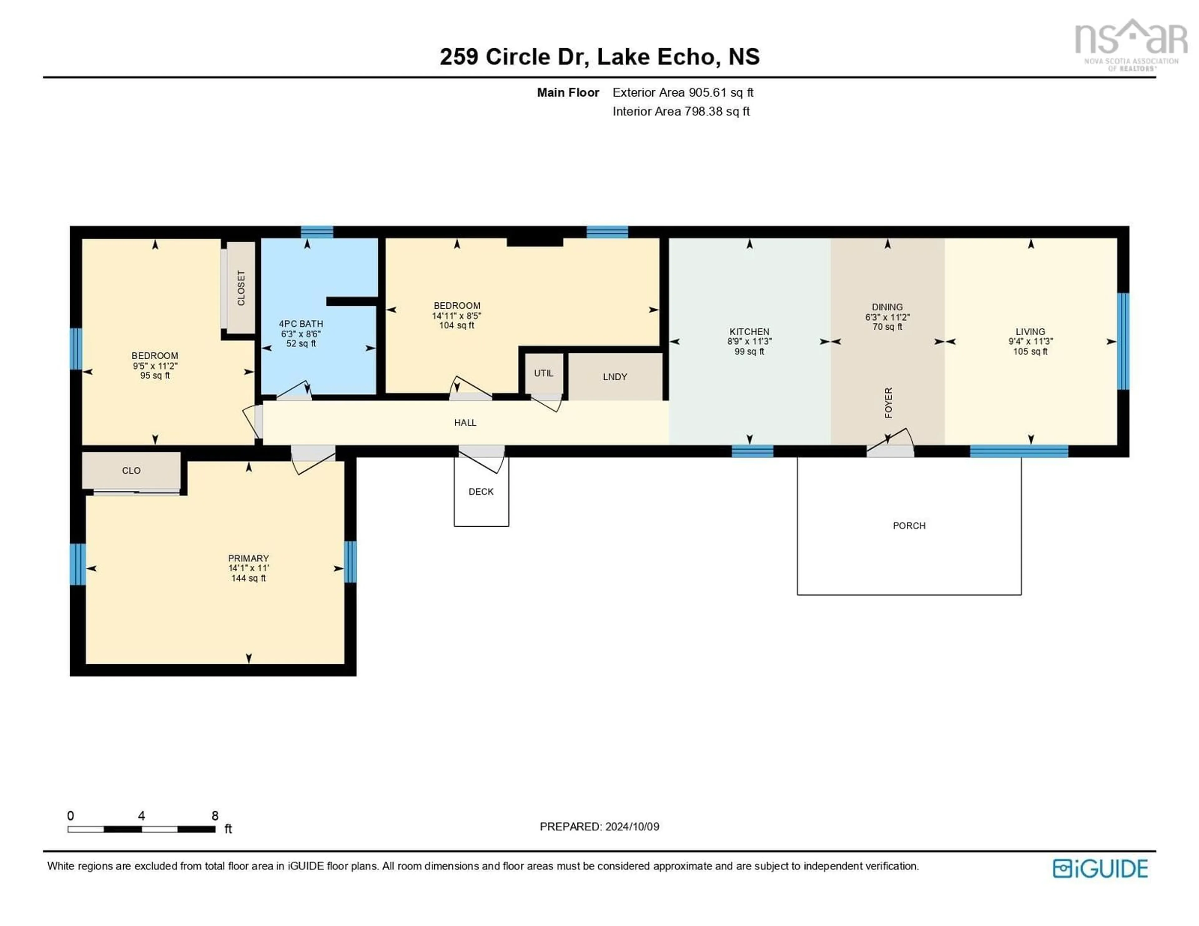 Floor plan for 259 Circle Dr, Lake Echo Nova Scotia B3E 1B9