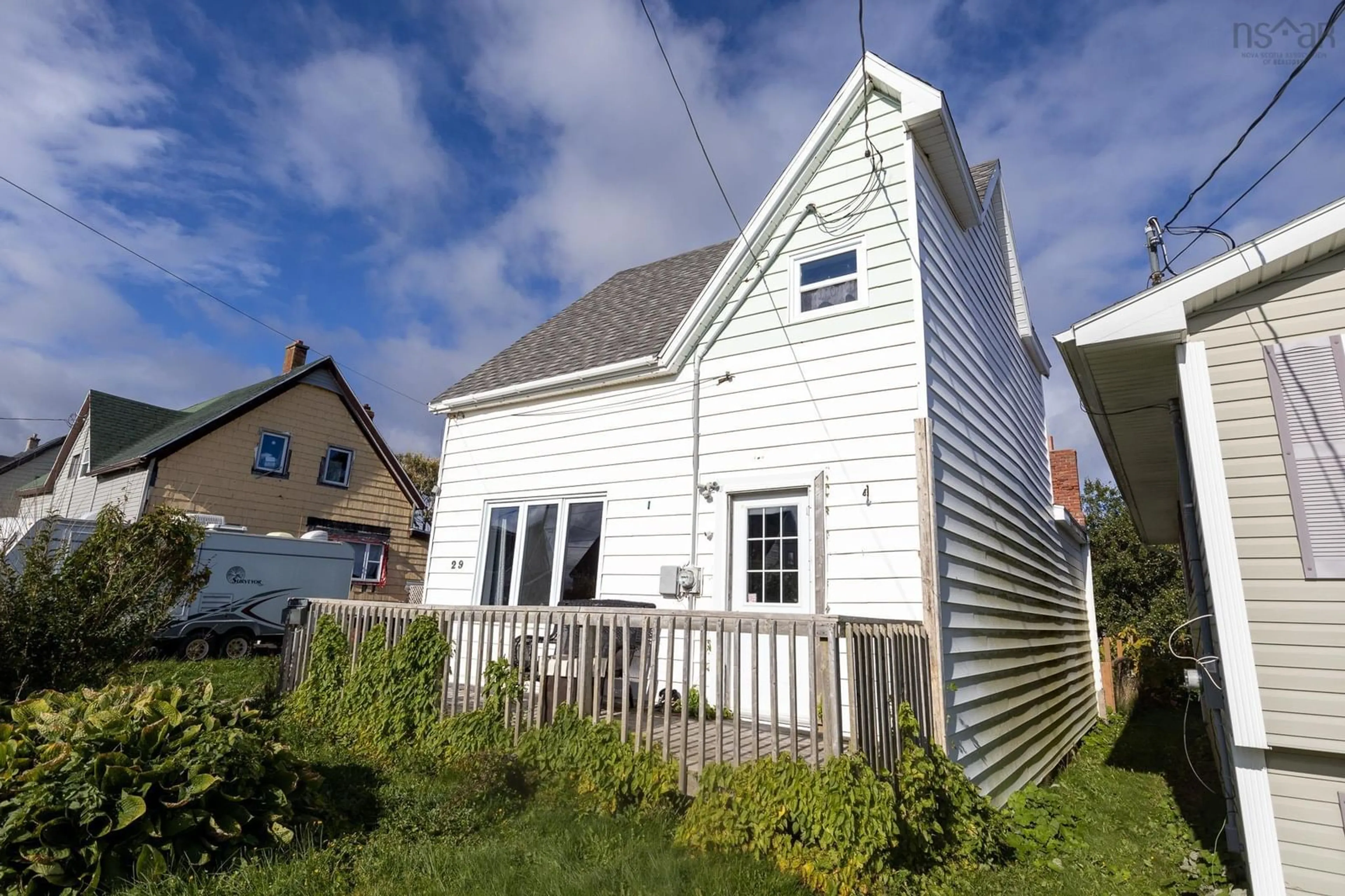 Frontside or backside of a home, cottage for 29 Second Street, Glace Bay Nova Scotia B1A 4E7