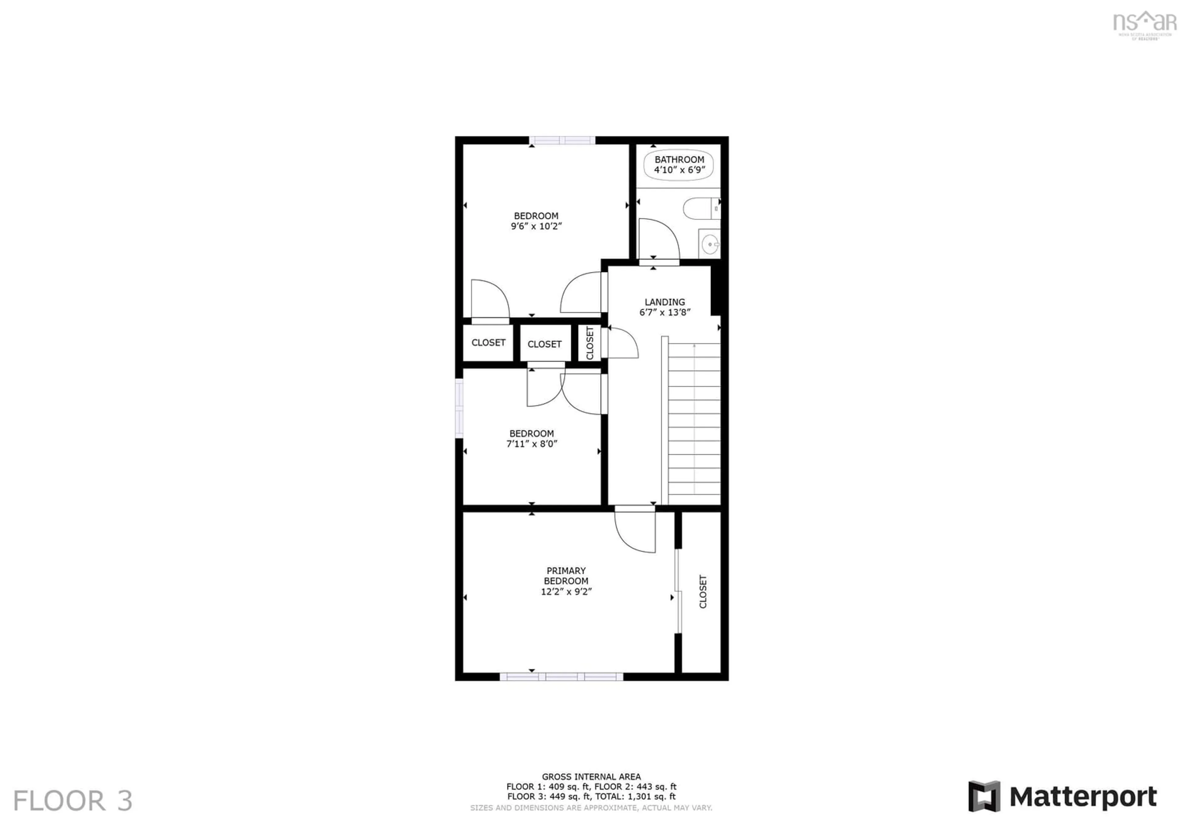 Floor plan for 18 Hilden Dr, Halifax Nova Scotia B3R 1K2