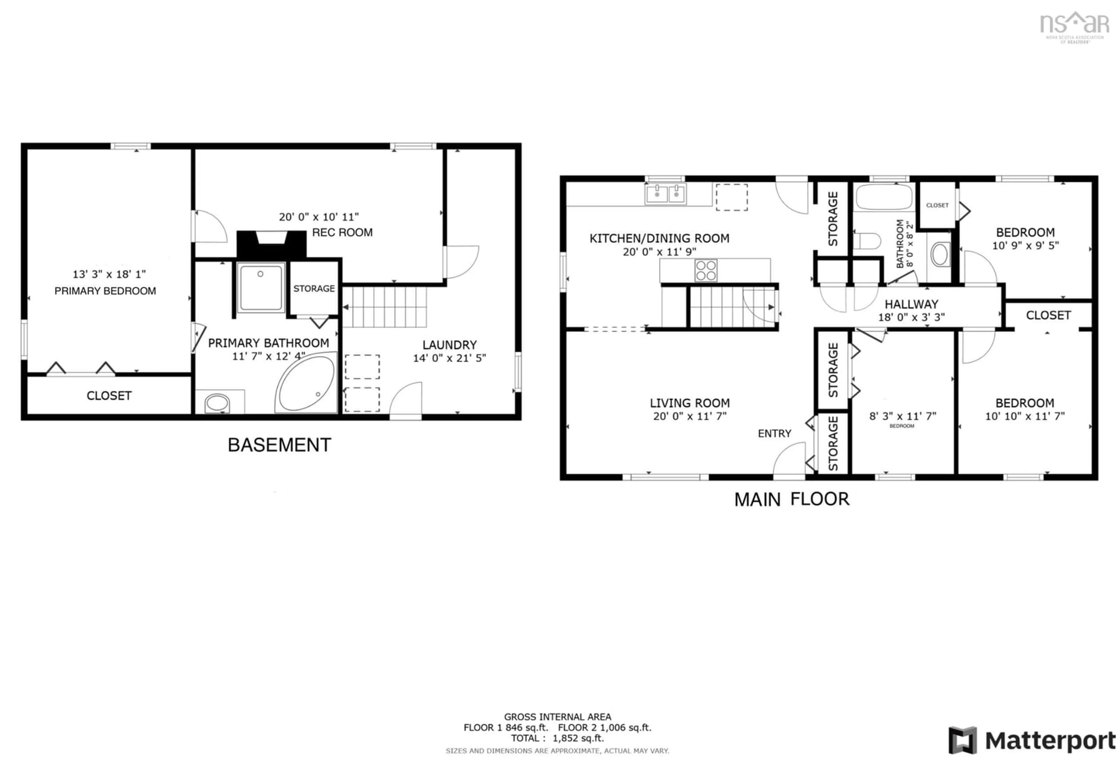 Floor plan for 21 Island View Rd, Arcadia Nova Scotia B5A 5E9