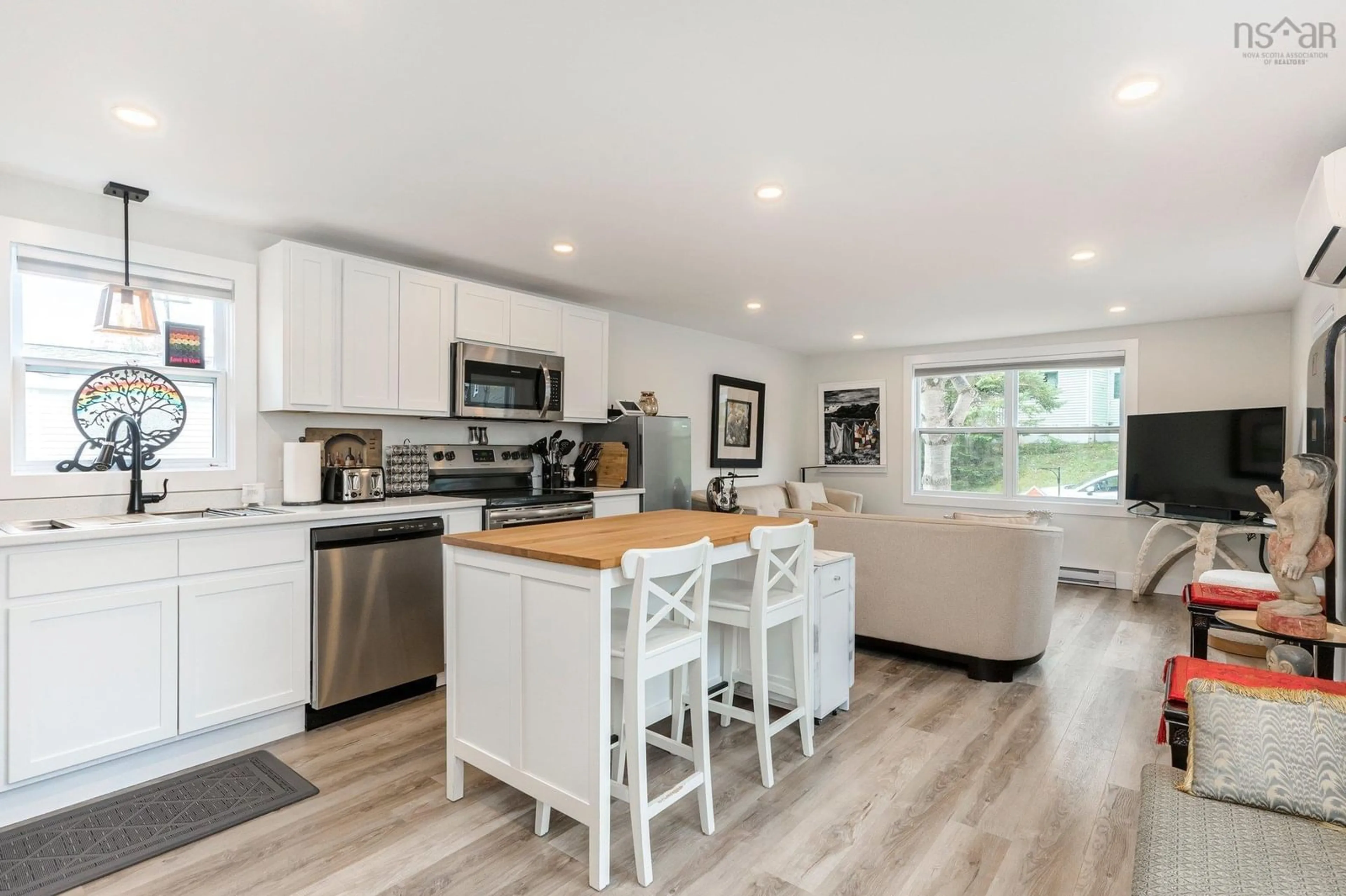 Open concept kitchen for 1004 Bustin Ave, Beaver Bank Nova Scotia B4E 1K9