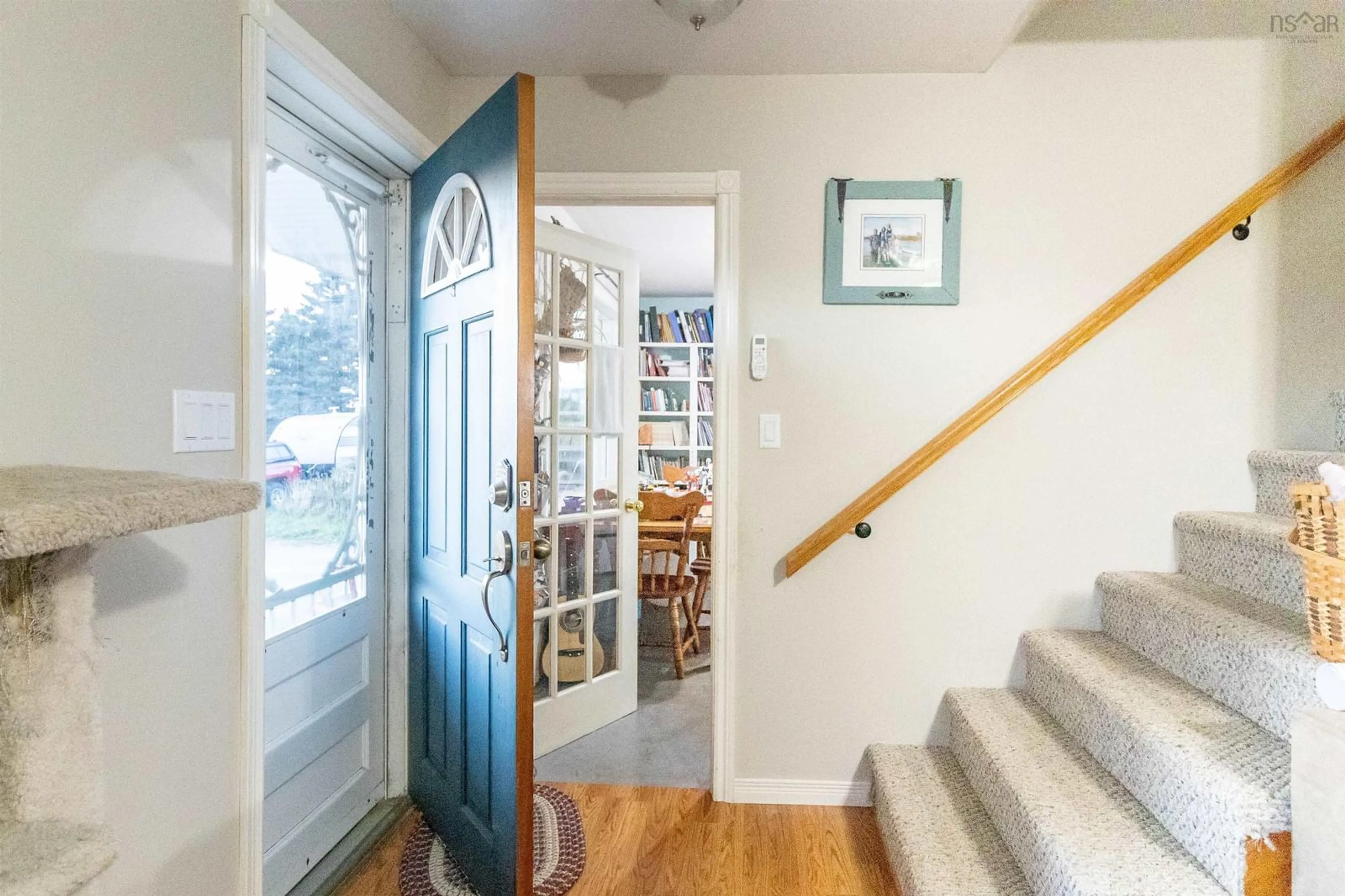 Indoor entryway, wood floors for 6656 Highway 3, Lower Woods Harbour Nova Scotia B0W 2E0