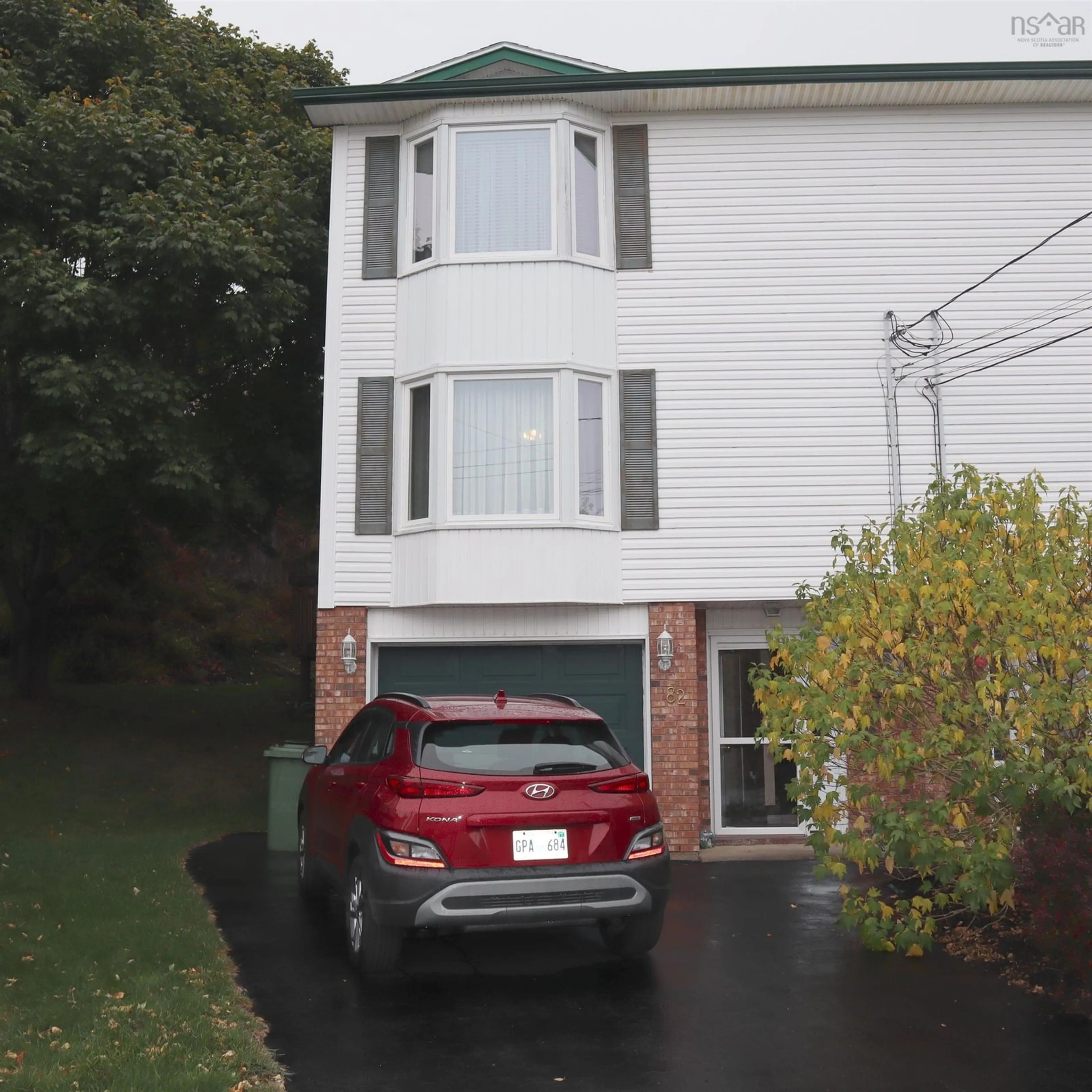 A pic from exterior of the house or condo, the street view for 82 Andover Court, Dartmouth Nova Scotia B2X 2L9