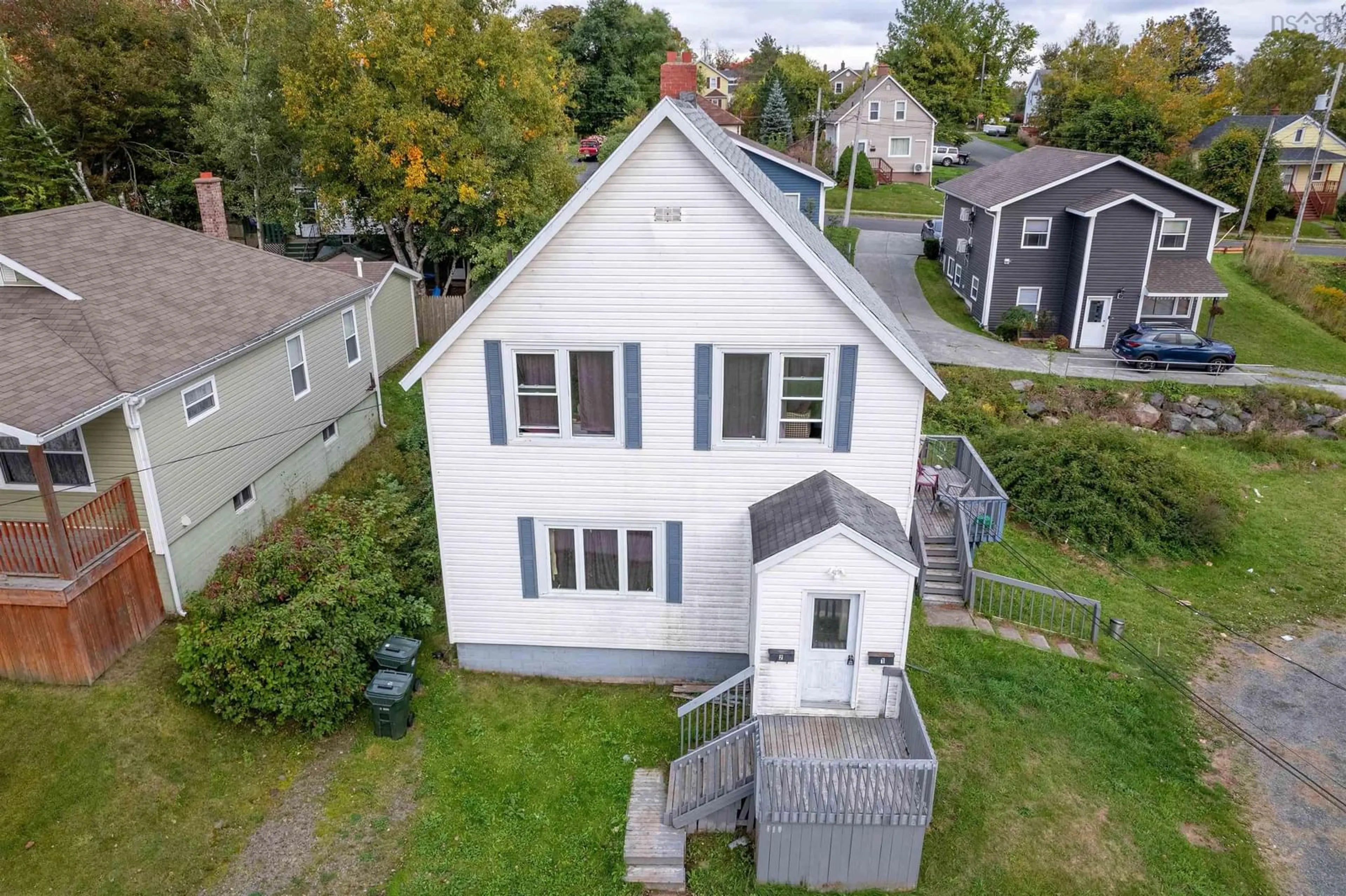 Frontside or backside of a home, the front or back of building for 360 St Peters Rd, Sydney Nova Scotia B1P 4R3