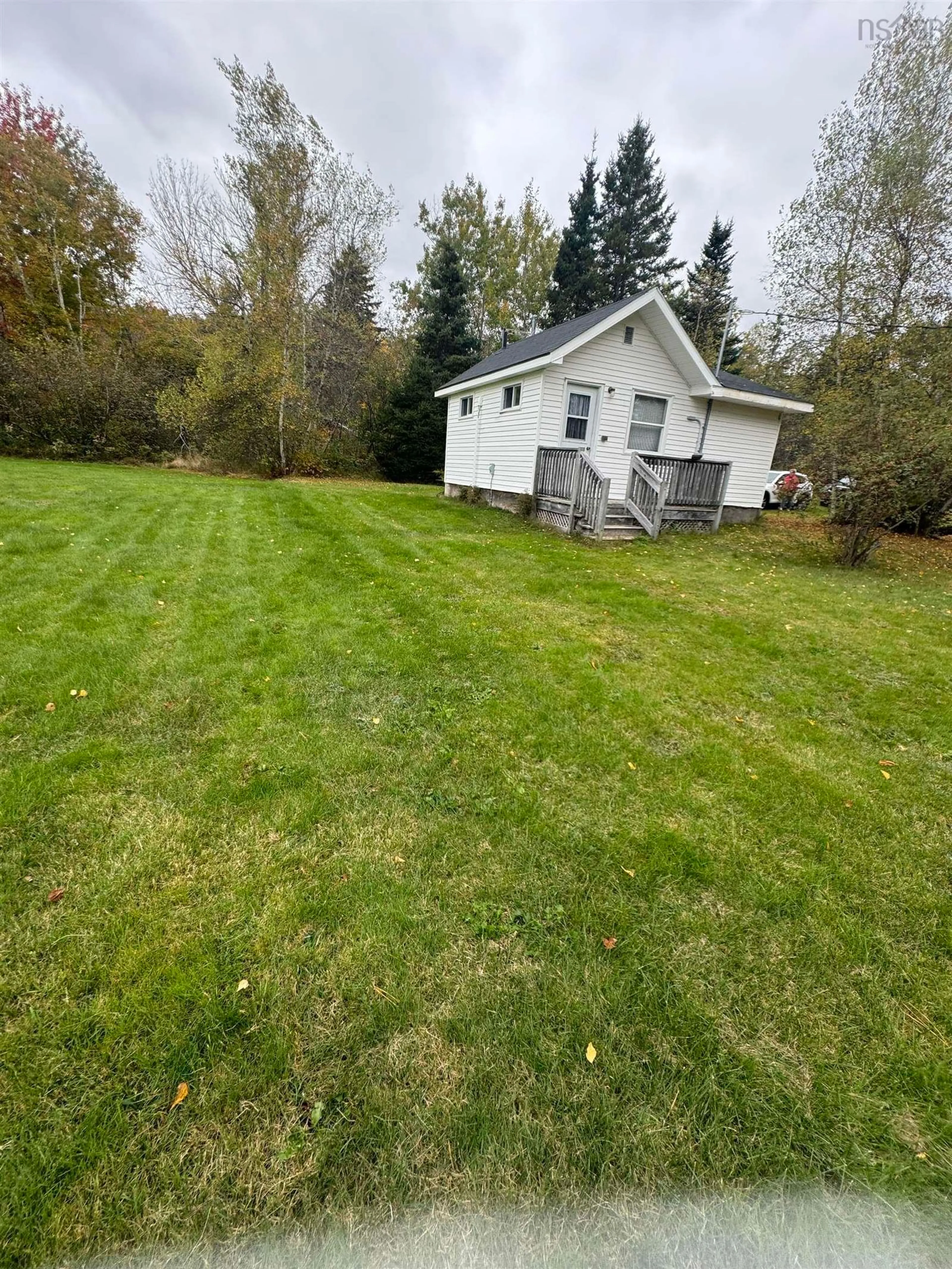 Frontside or backside of a home, the fenced backyard for 8373 Highway 311 Hwy, Balfron Nova Scotia B0K 1V0