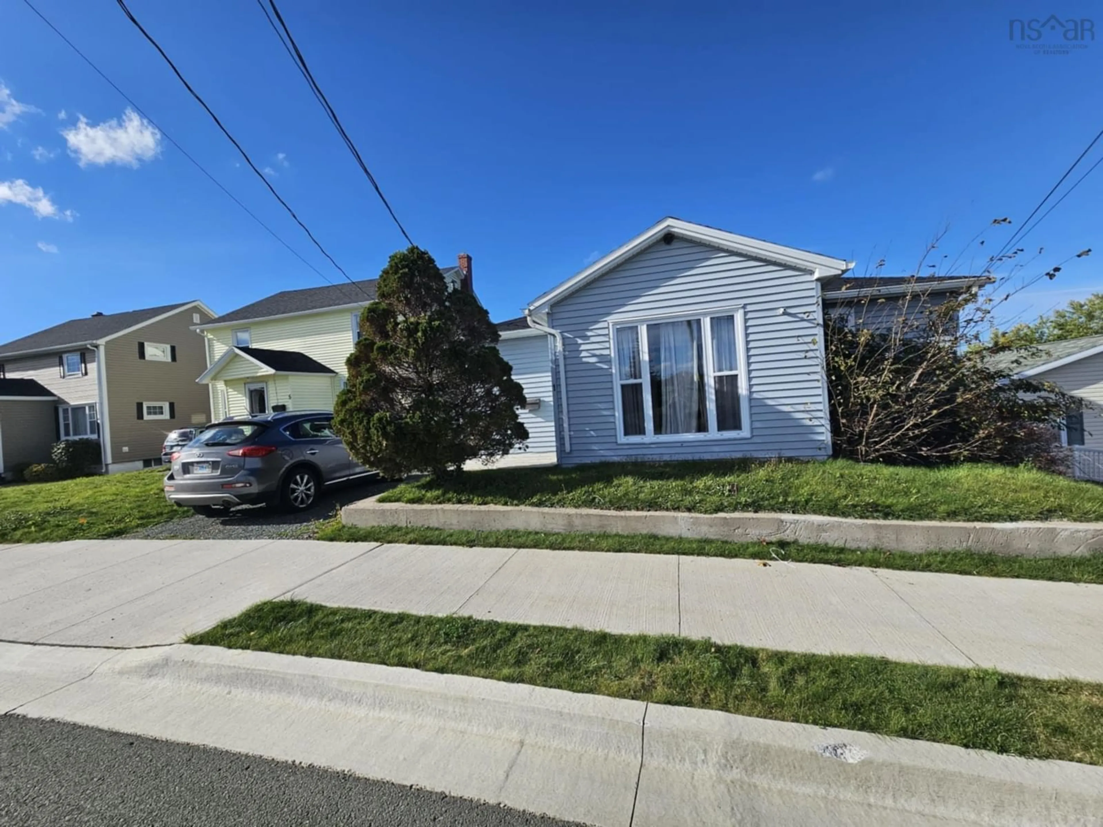 A pic from exterior of the house or condo, the street view for 1 Mt Kemmel St, Sydney Nova Scotia B1S 2W2